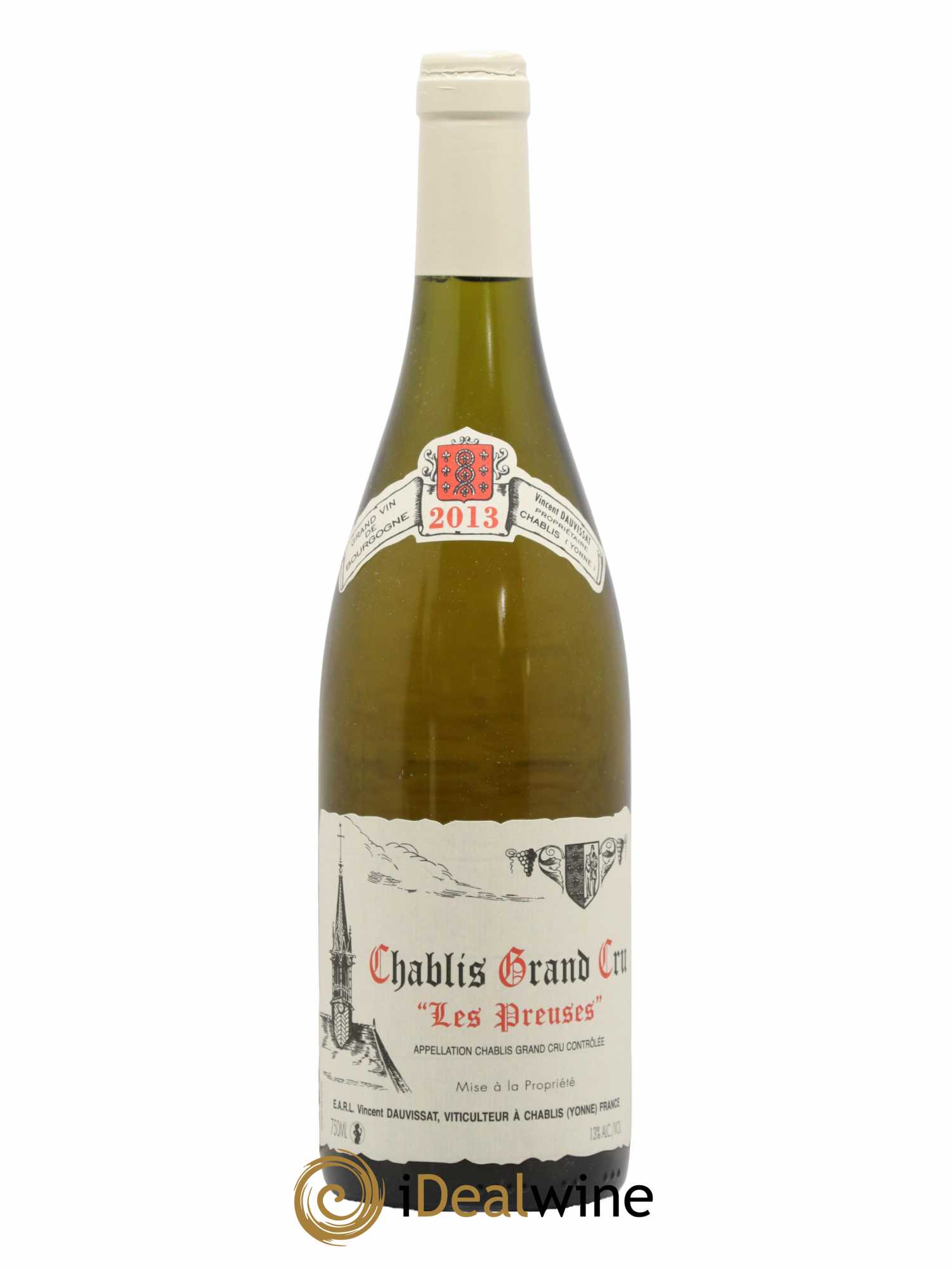 Chablis Grand Cru Les Preuses Vincent Dauvissat (Domaine) 2013 - Lot de 1 bouteille - 0