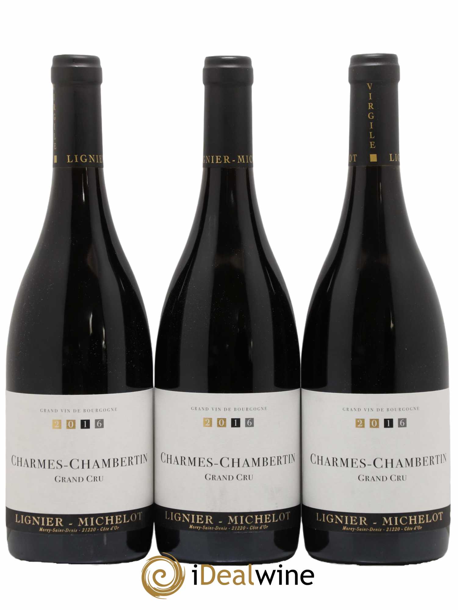 Charmes-Chambertin Grand Cru Lignier-Michelot (Domaine) - Lot de 3 bouteilles - 0