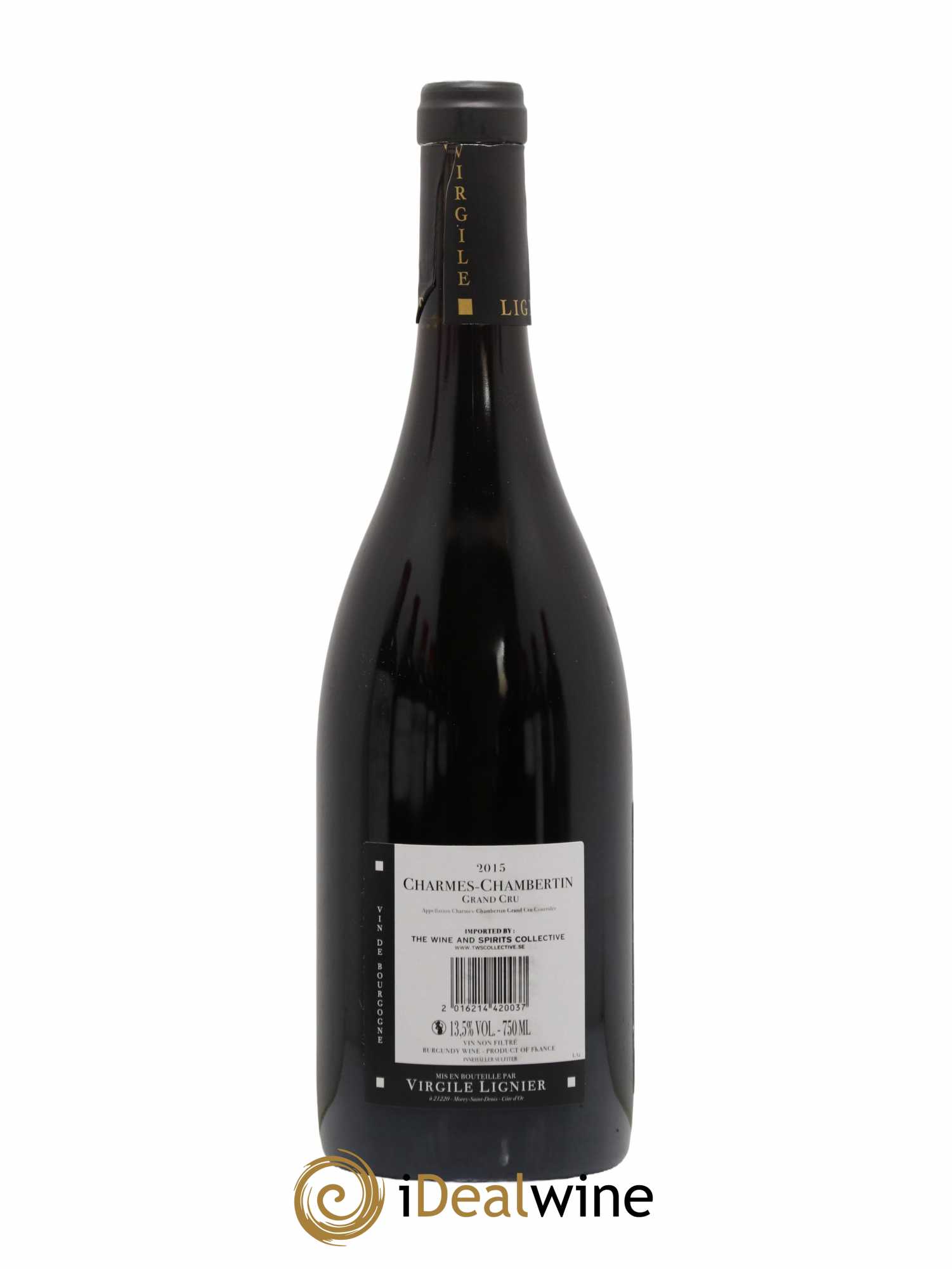 Charmes-Chambertin Grand Cru Lignier-Michelot (Domaine) - Lot de 1 bouteille - 1