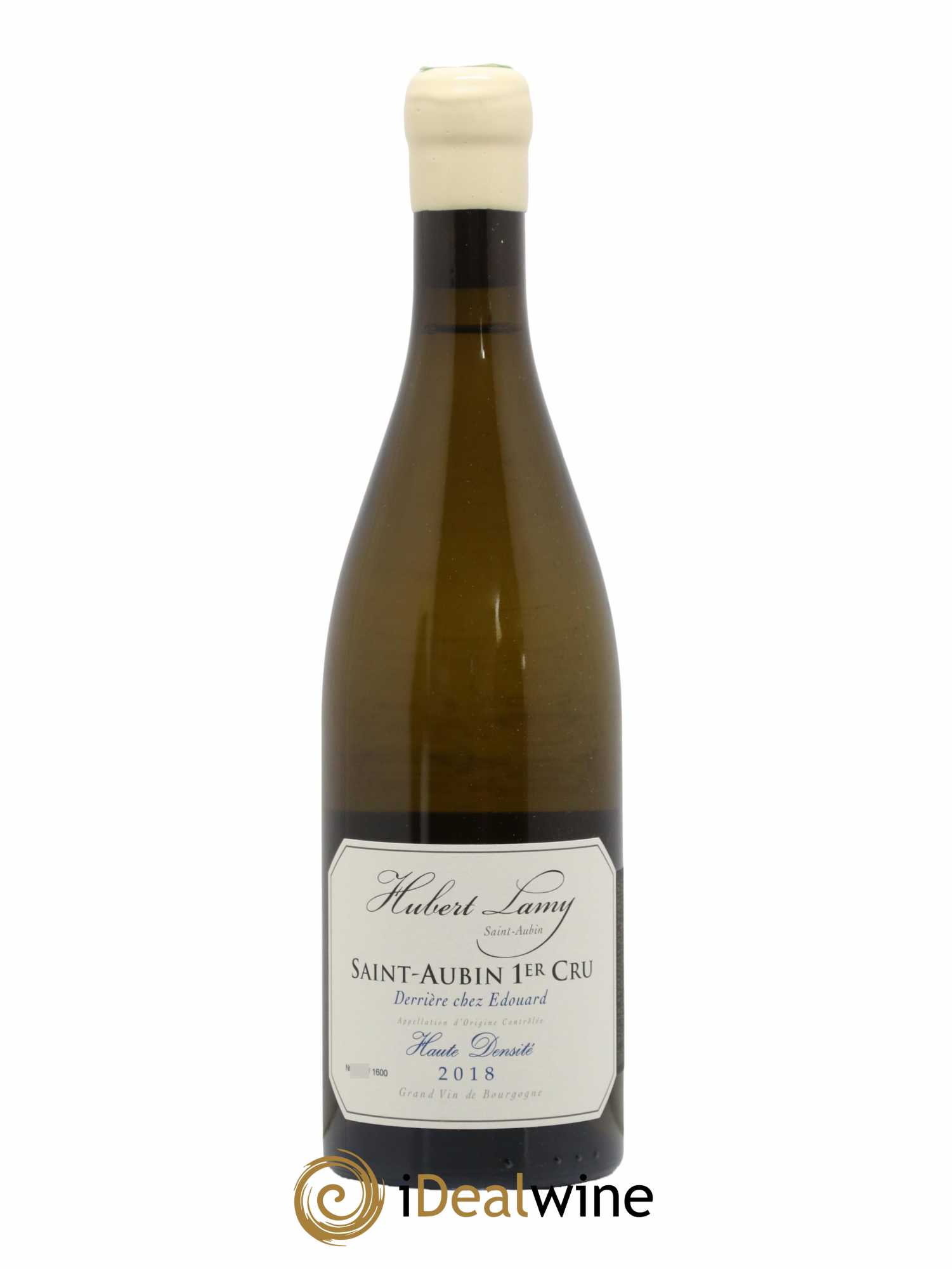 Saint-Aubin 1er Cru Derrière chez Edouard Haute Densité Hubert Lamy 2018 - Lot de 1 bouteille - 0