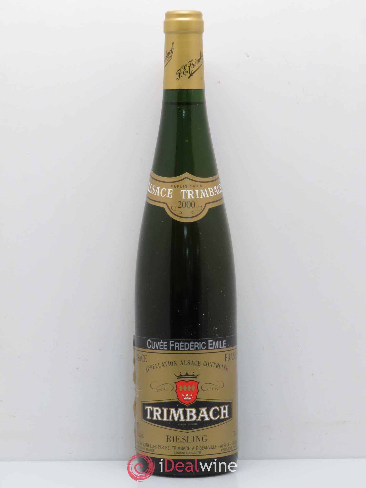 Alsace Riesling Cuvée Frédéric Emile Trimbach (Domaine) 2000 - Lot de 1 bouteille - 0
