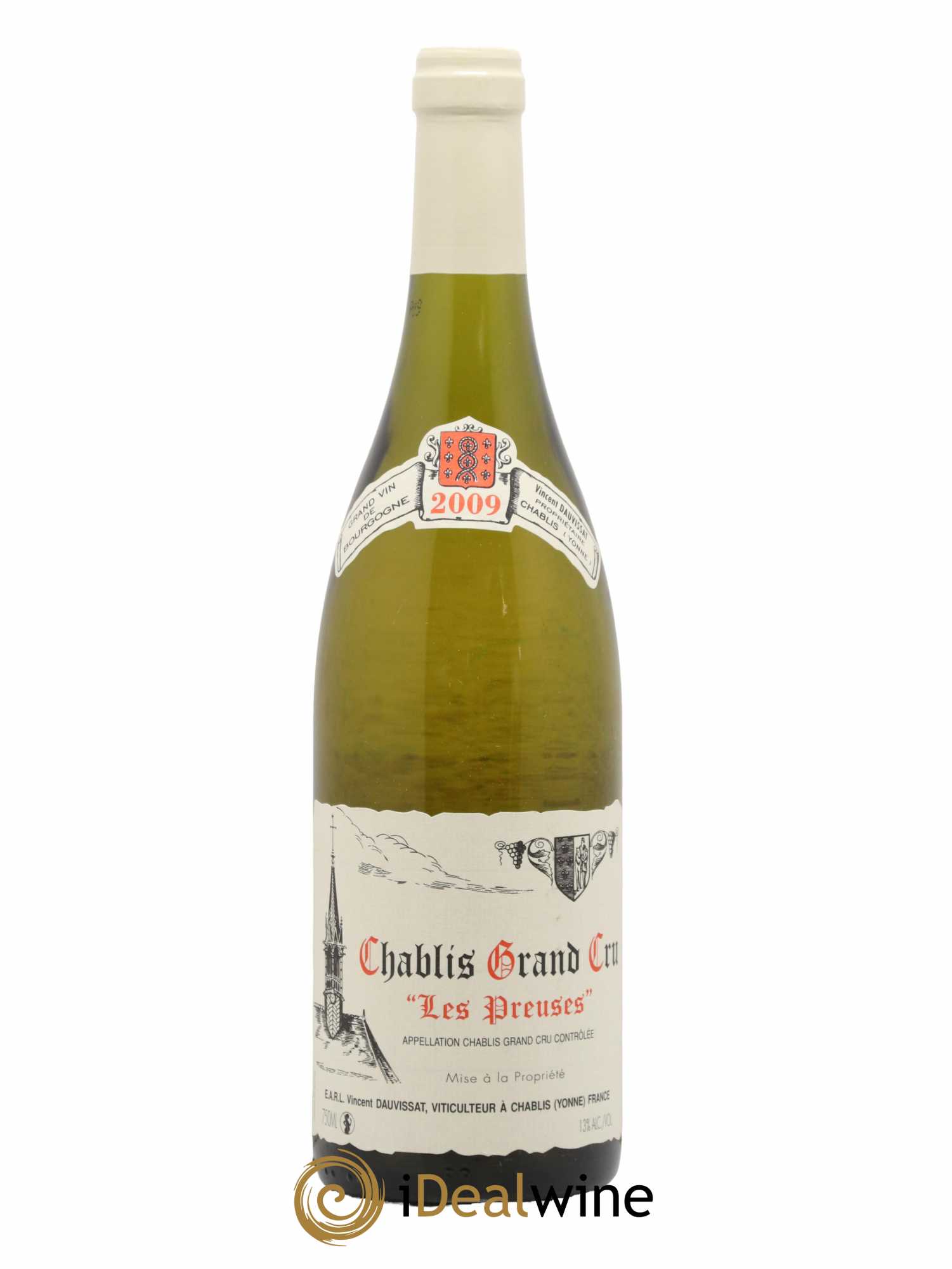 Chablis Grand Cru Les Preuses Vincent Dauvissat (Domaine) 2009 - Lot de 1 bouteille - 0