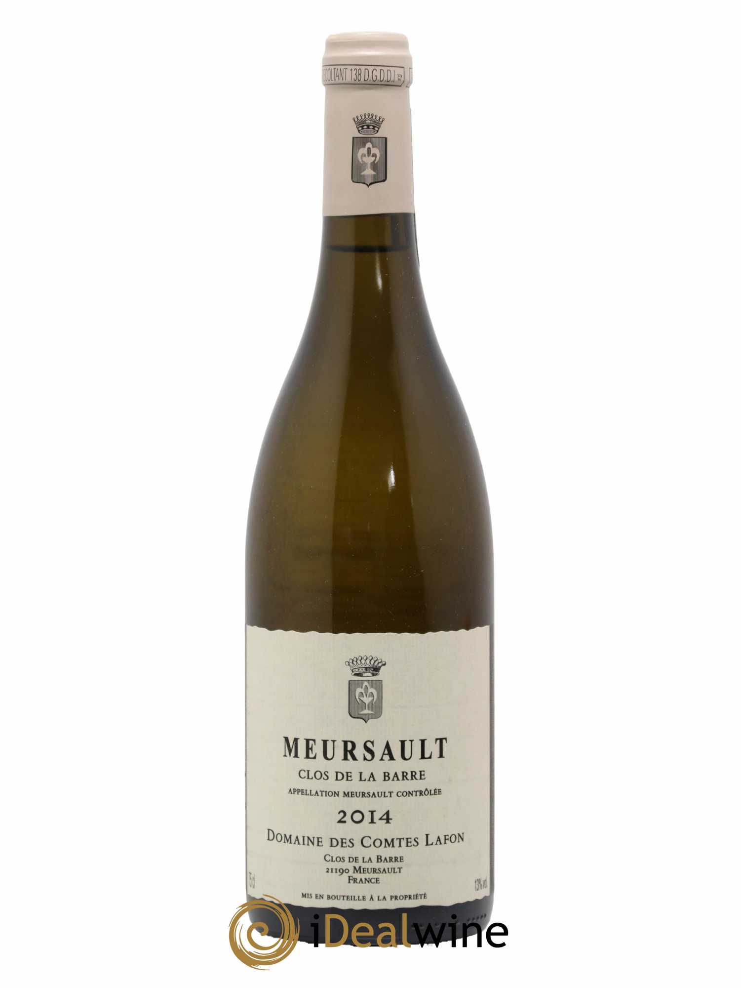 Meursault Clos de la Barre Comtes Lafon (Domaine des) 2014 - Lot de 1 bouteille - 0
