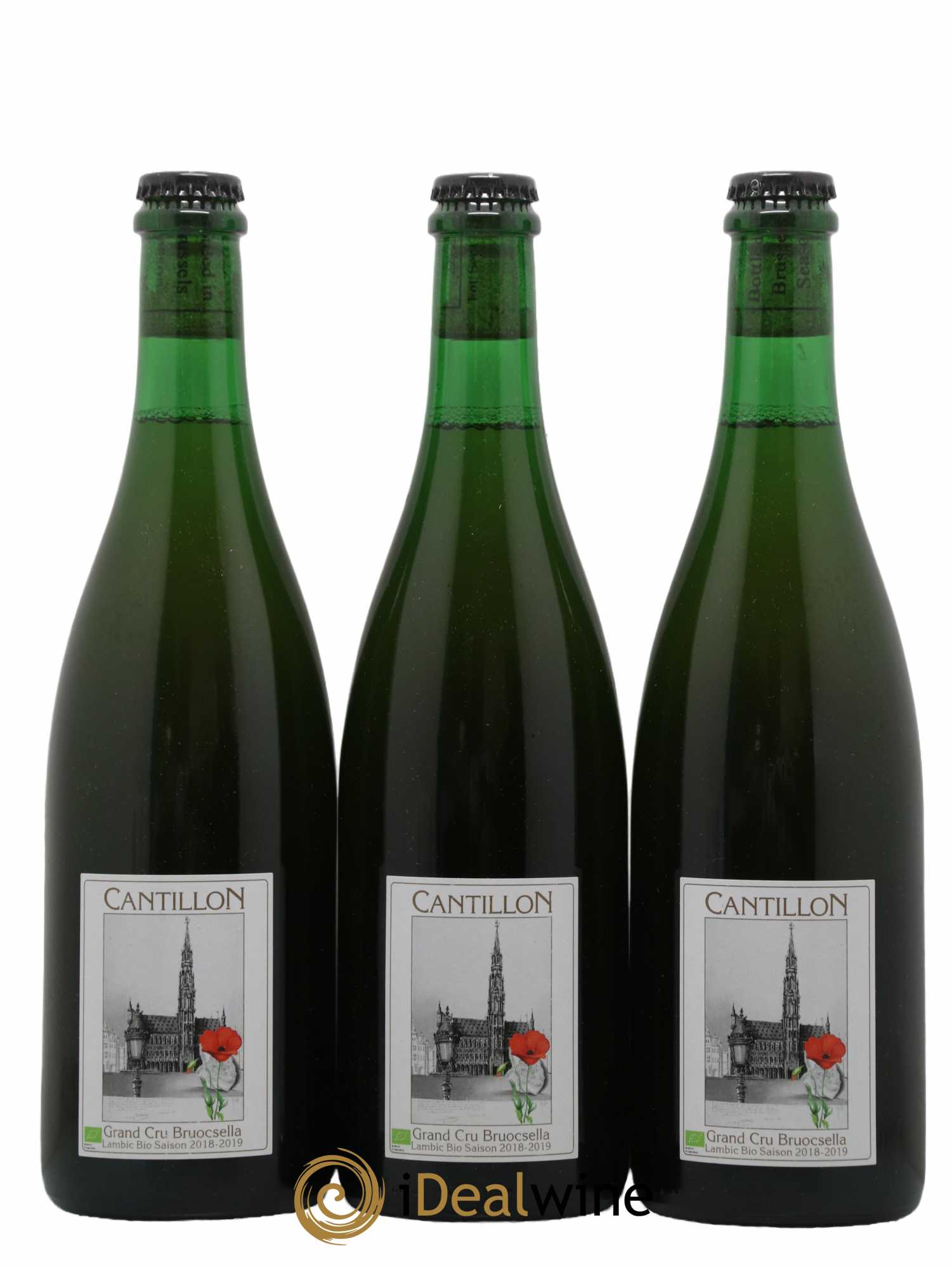Bière Bière Grand Cru Bruocsella Maison Cantillon - Lot de 3 bouteilles - 0