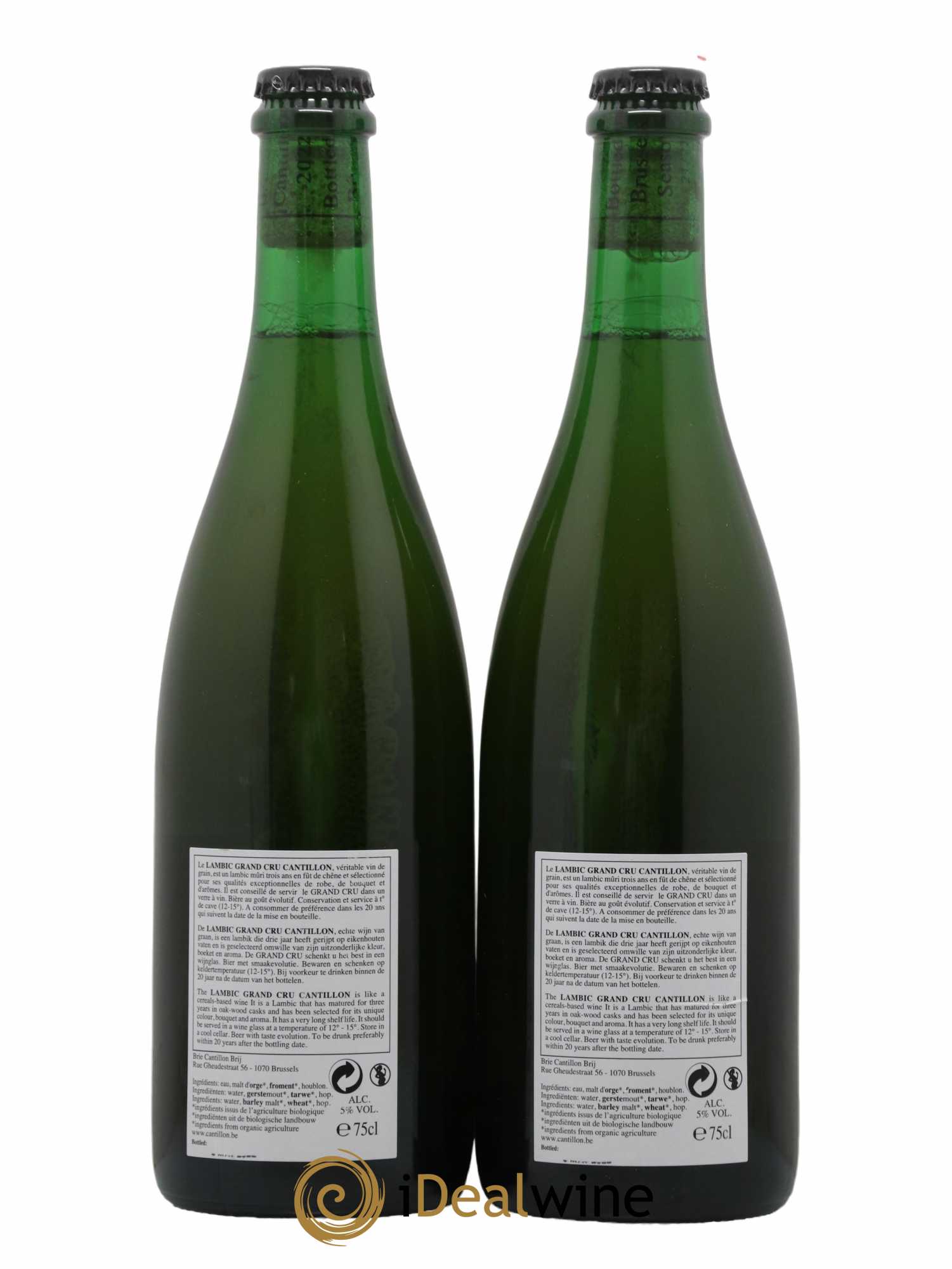 Bière Bière Grand Cru Bruocsella Maison Cantillon - Lot de 2 bouteilles - 1