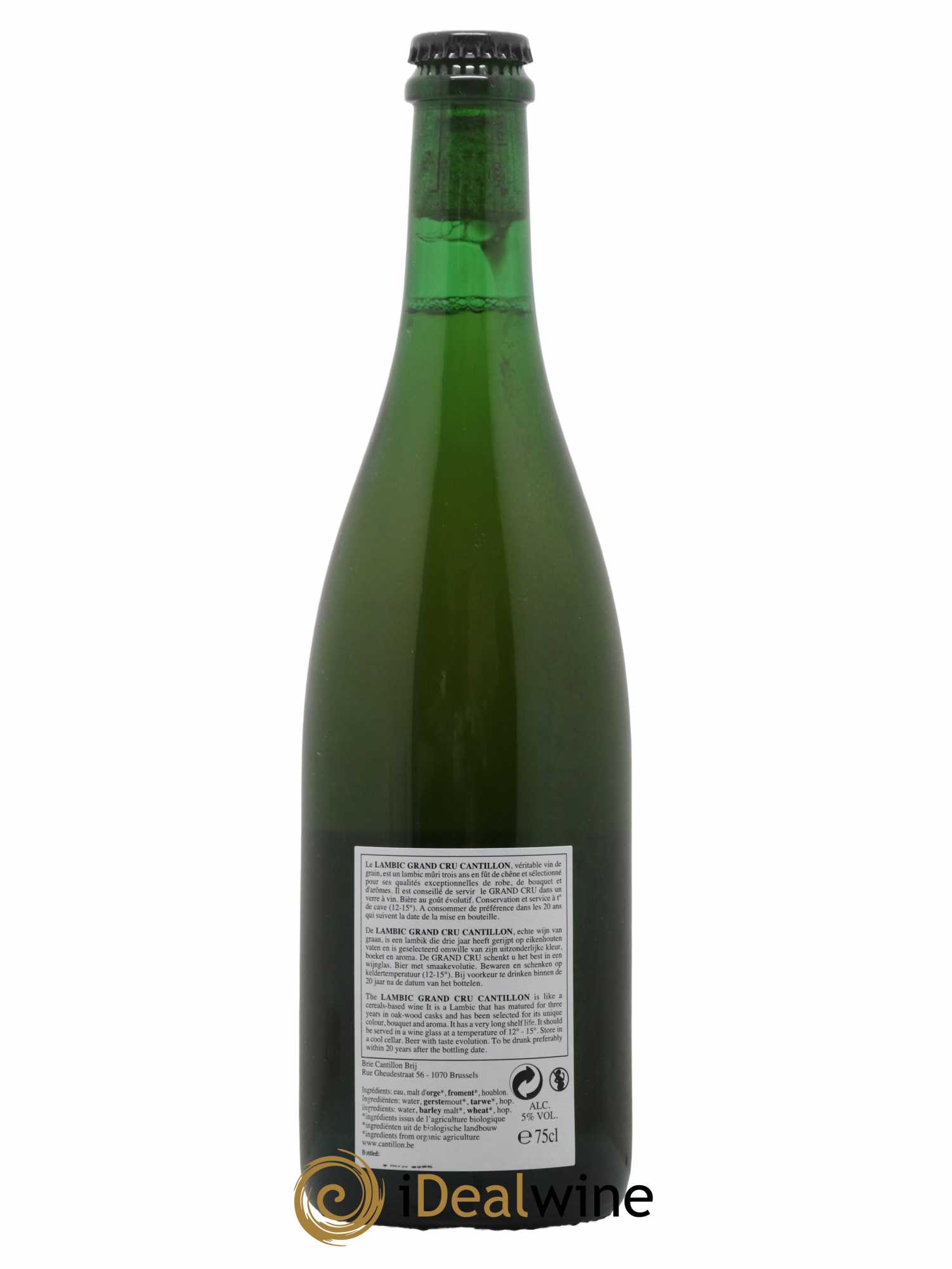 Bière Bière Grand Cru Bruocsella Maison Cantillon - Lot de 1 bouteille - 1