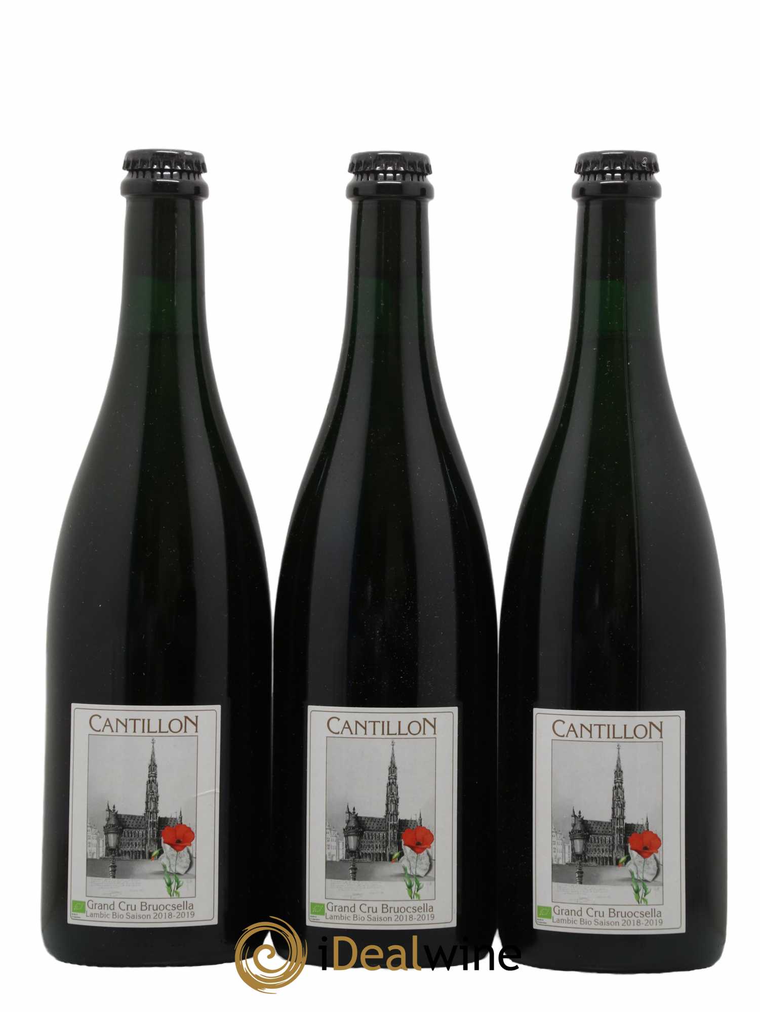 Bière Bière Grand Cru Bruocsella Maison Cantillon - Lot de 3 bouteilles - 0