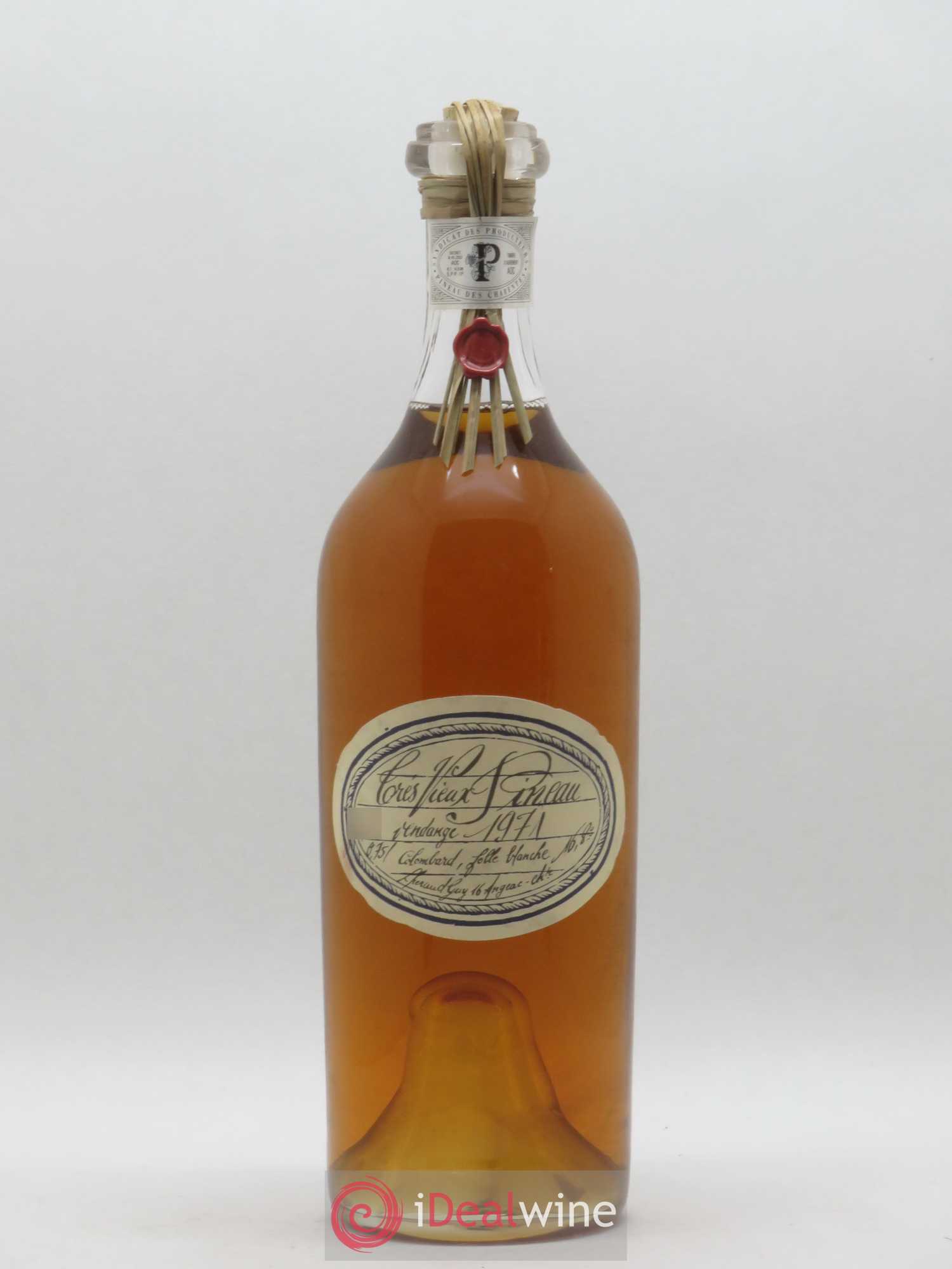 Alcool Très Vieux Pineau des Charentes Lherault 1971 - Posten von 1 Flasche - 0
