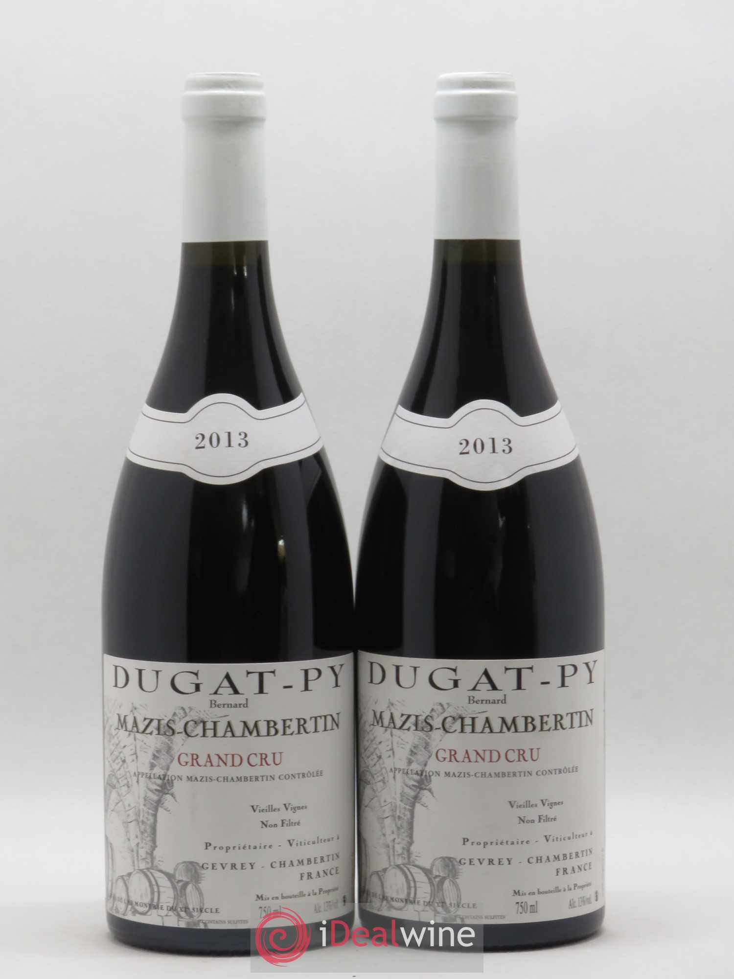 Mazis-Chambertin Grand Cru Vieilles Vignes Dugat-Py 2013 - Lot de 2 bouteilles - 0