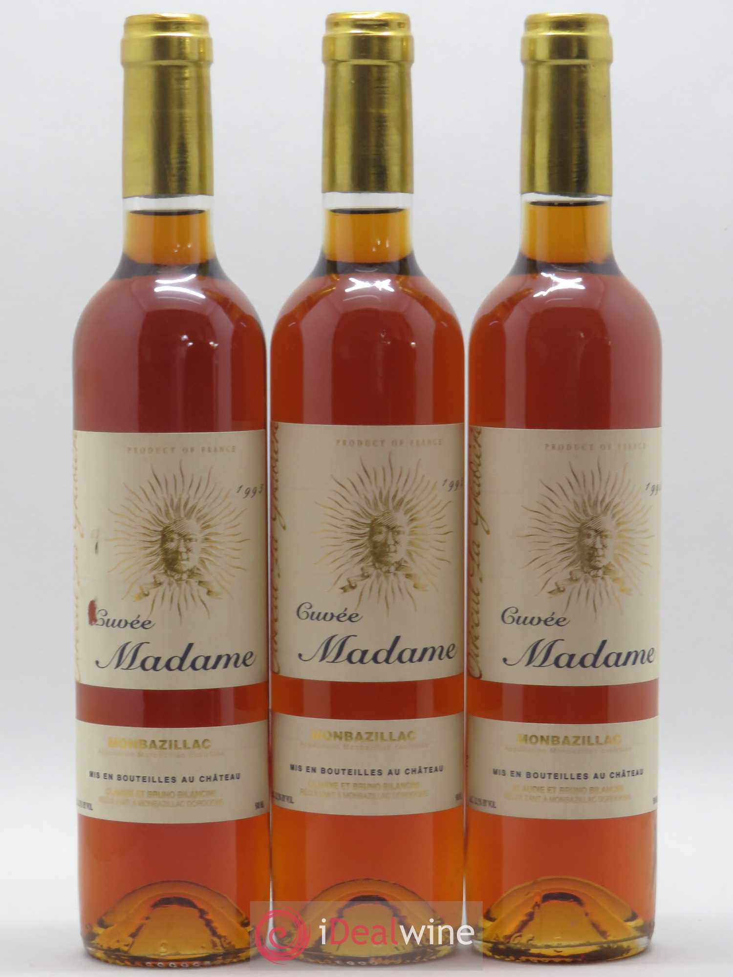 Monbazillac Château Tirecul La Gravière Cuvée Madame Bruno et Claudie Bilancini 50cl 1995 - Lotto di 12 bottiglie - 2