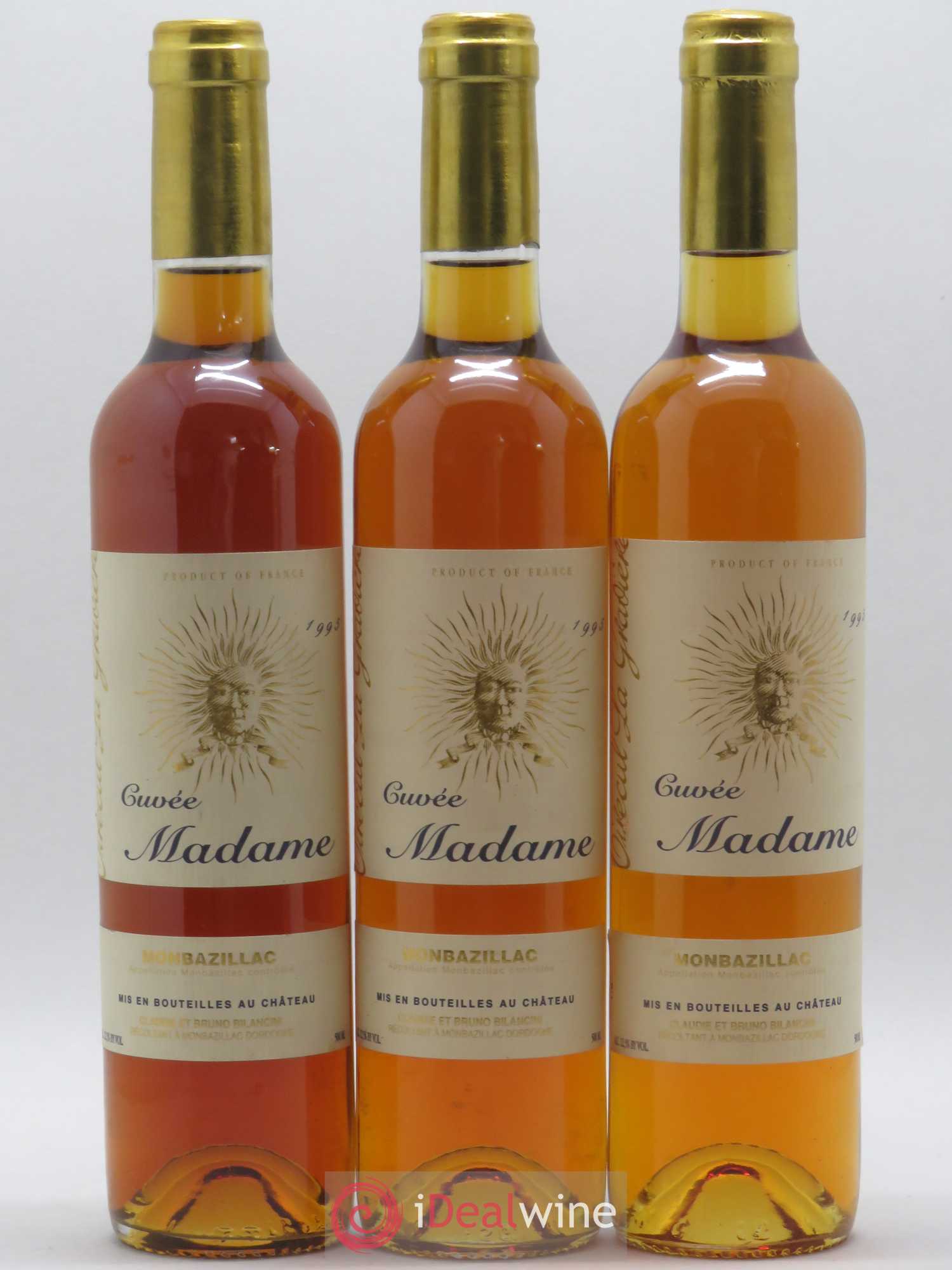 Monbazillac Château Tirecul La Gravière Cuvée Madame Bruno et Claudie Bilancini 50cl 1995 - Lotto di 12 bottiglie - 4
