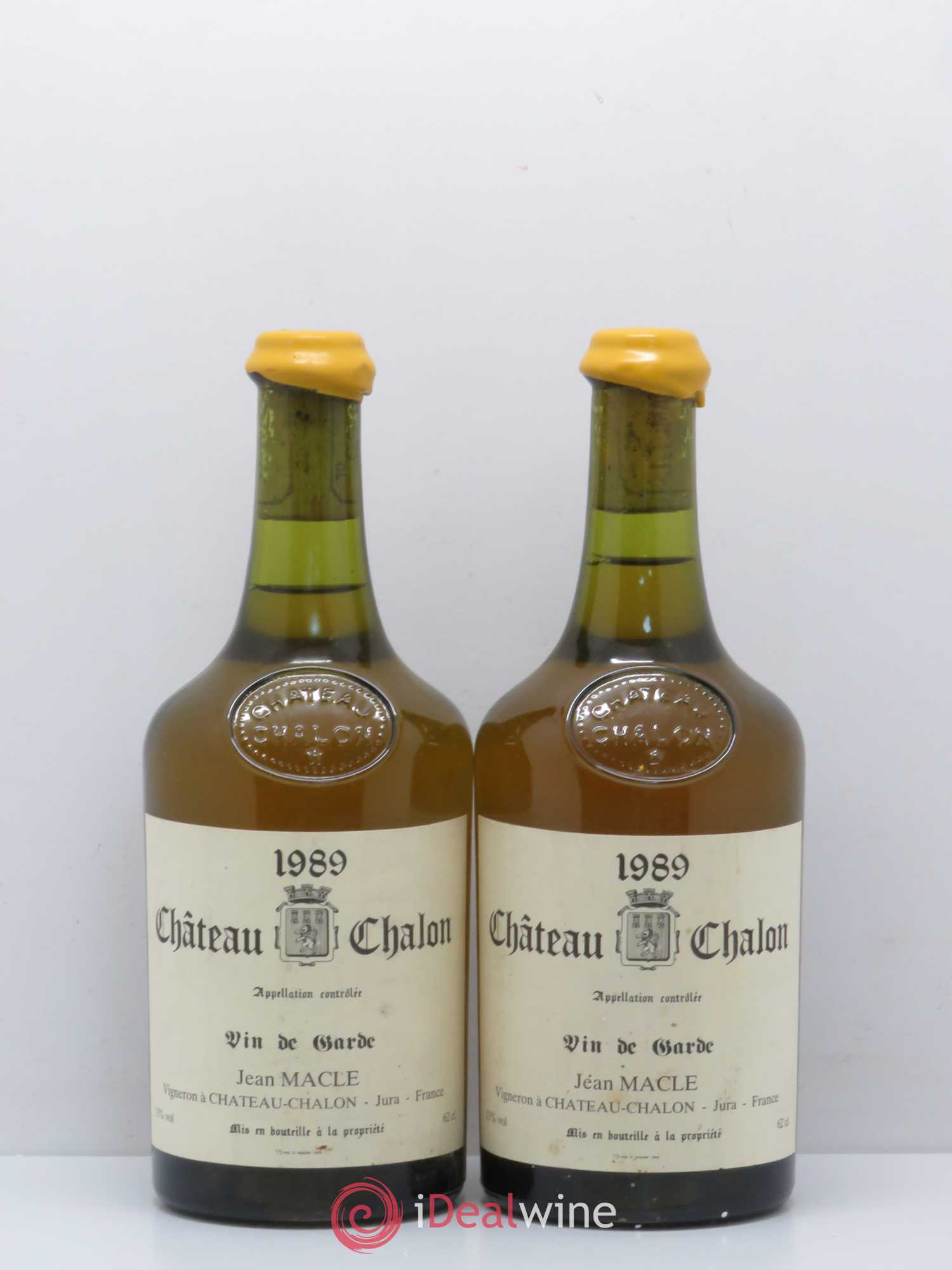 Château-Chalon Jean Macle 1989 - Lot de 2 bouteilles - 0