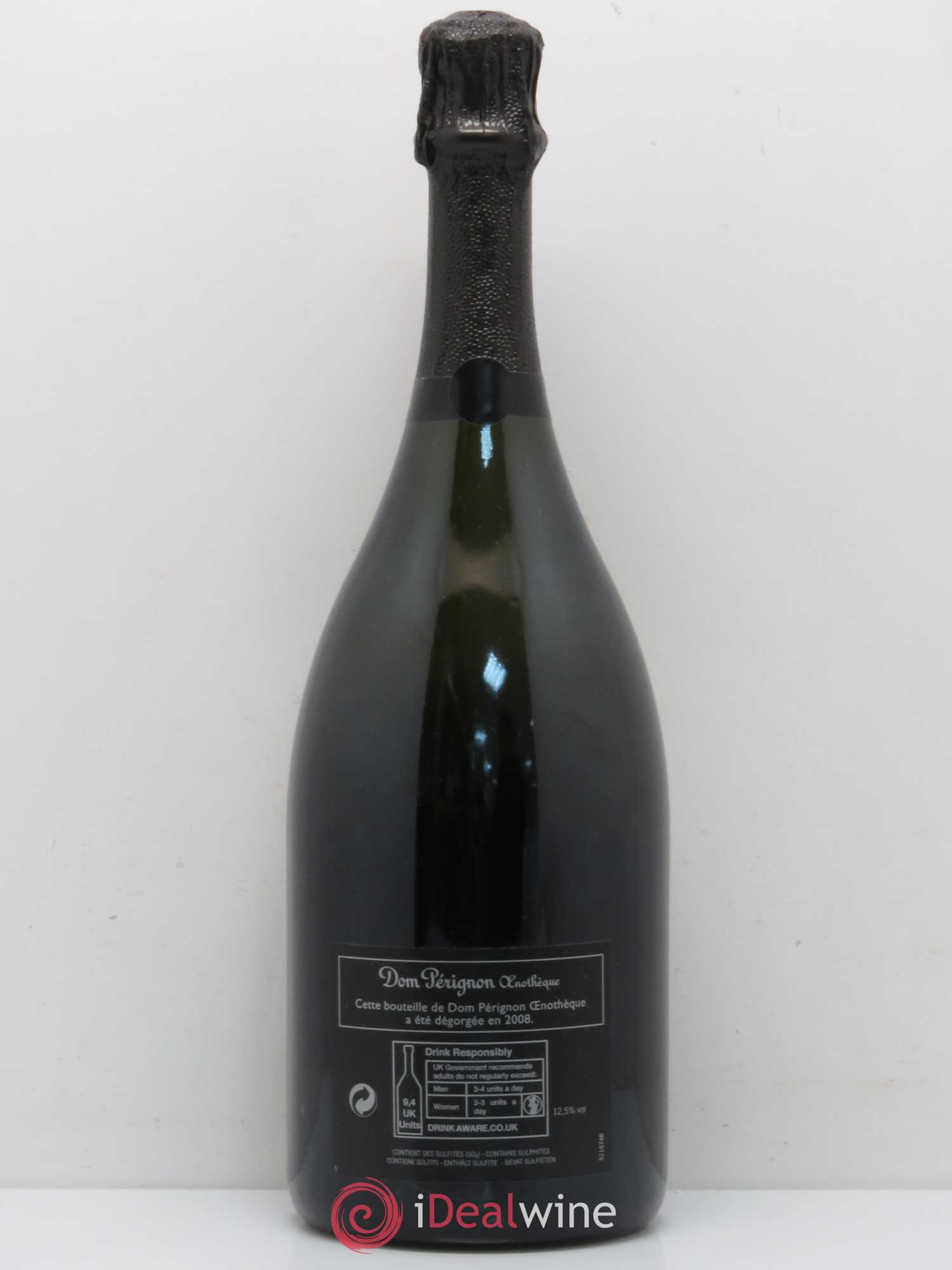 Oenothèque Dom Pérignon 1996 - Lot de 1 bouteille - 1