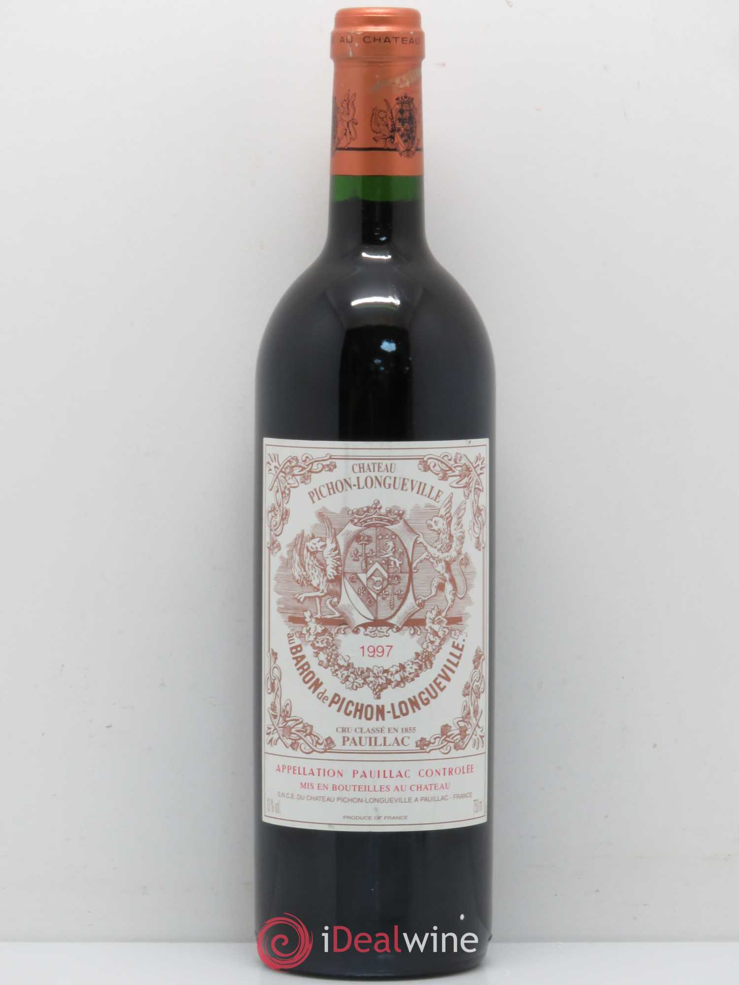 Pichon Longueville Baron 2ème Grand Cru Classé 1997 - Lot de 1 bouteille - 0