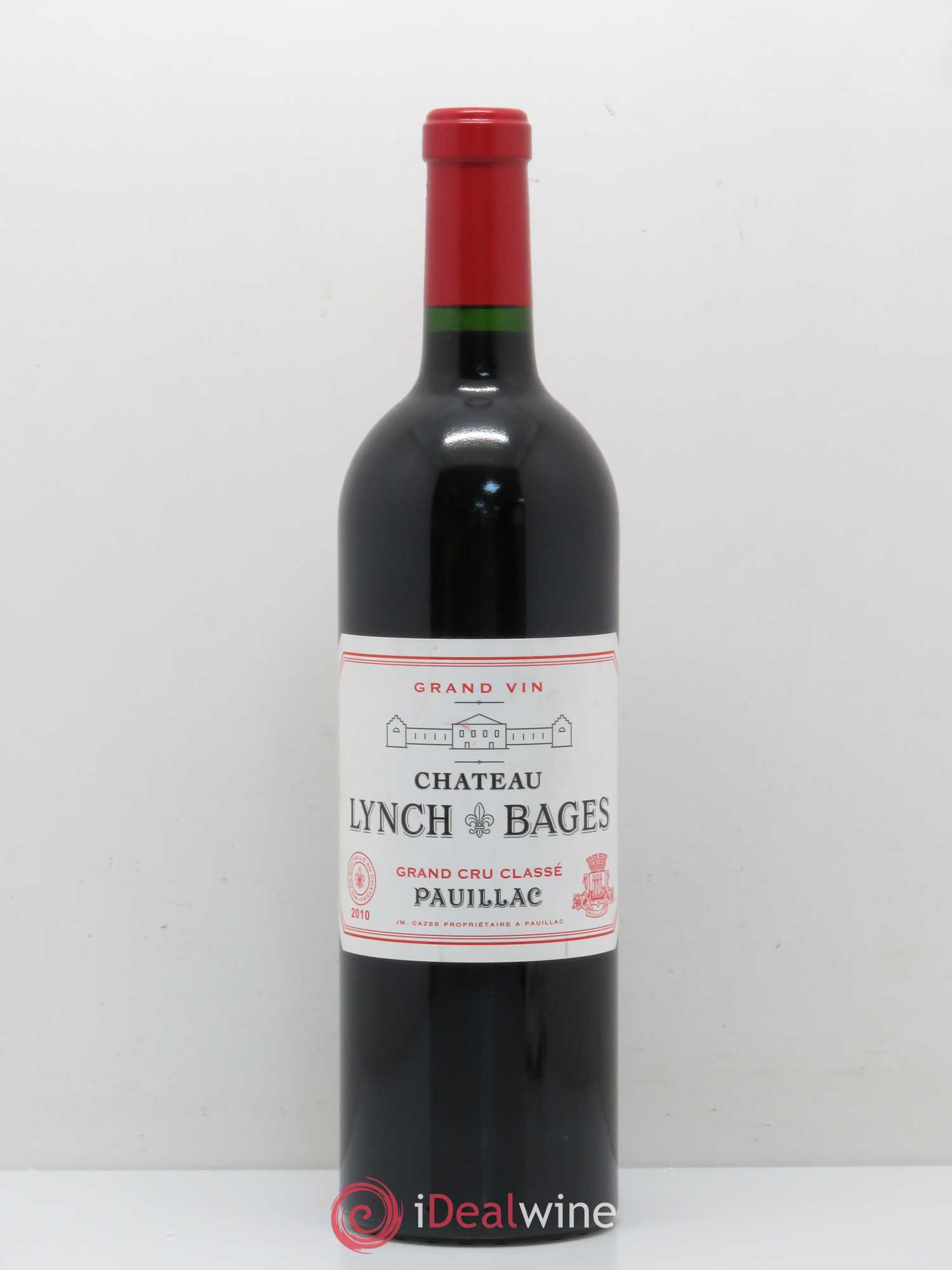 Château Lynch Bages 5ème Grand Cru Classé 2010 - Lot de 1 bouteille - 0