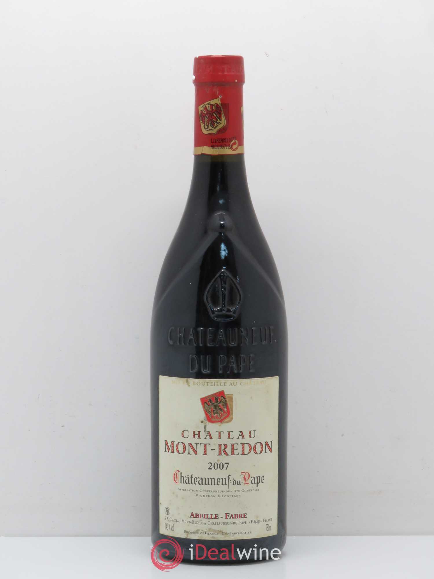 Châteauneuf-du-Pape Château Mont-Redon Famille Abeille-Fabre 2007 - Lot de 1 bouteille - 0