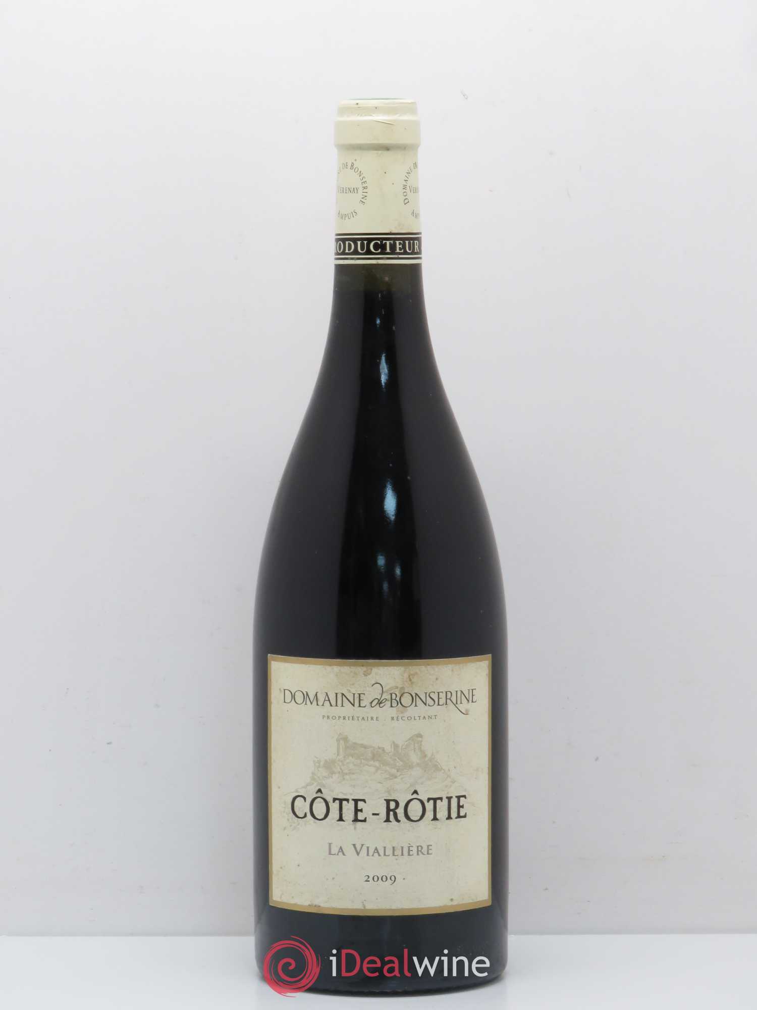Côte-Rôtie La Viallière Bonserine (Domaine de) 2009 - Lot de 1 bouteille - 0