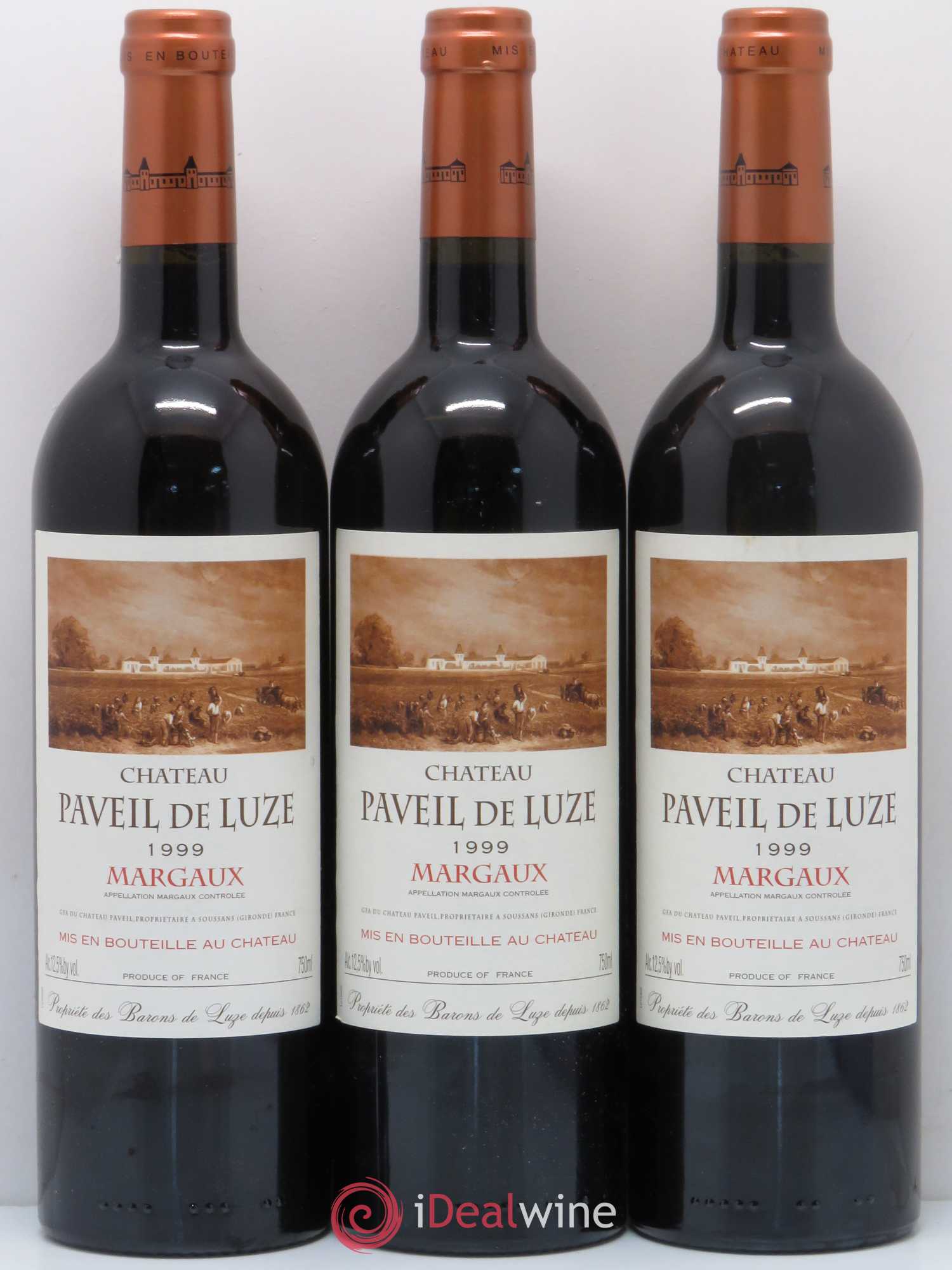 Château Paveil de Luze Cru Bourgeois 1999 - Lot de 12 bouteilles - 4