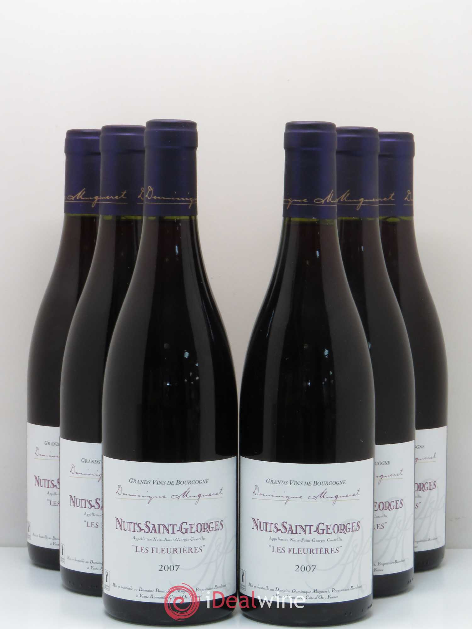 Nuits-Saint-Georges Les Fleurières Dominique Mugneret (Domaine) 2007 - Lot de 6 bouteilles - 0