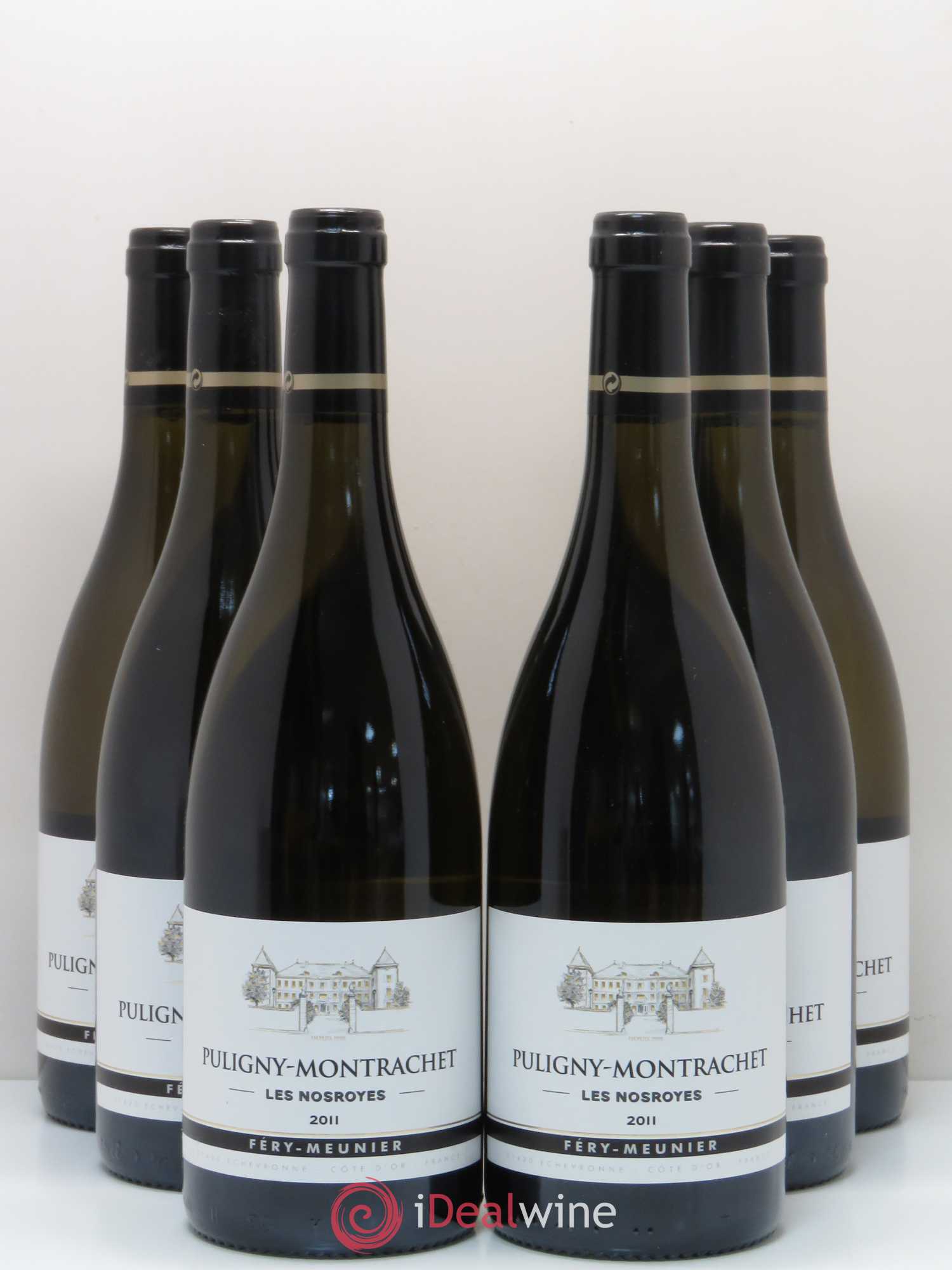 Puligny-Montrachet Les Nosroyes Maison Fery Meunier 2011 - Posten von 6 Flaschen - 0