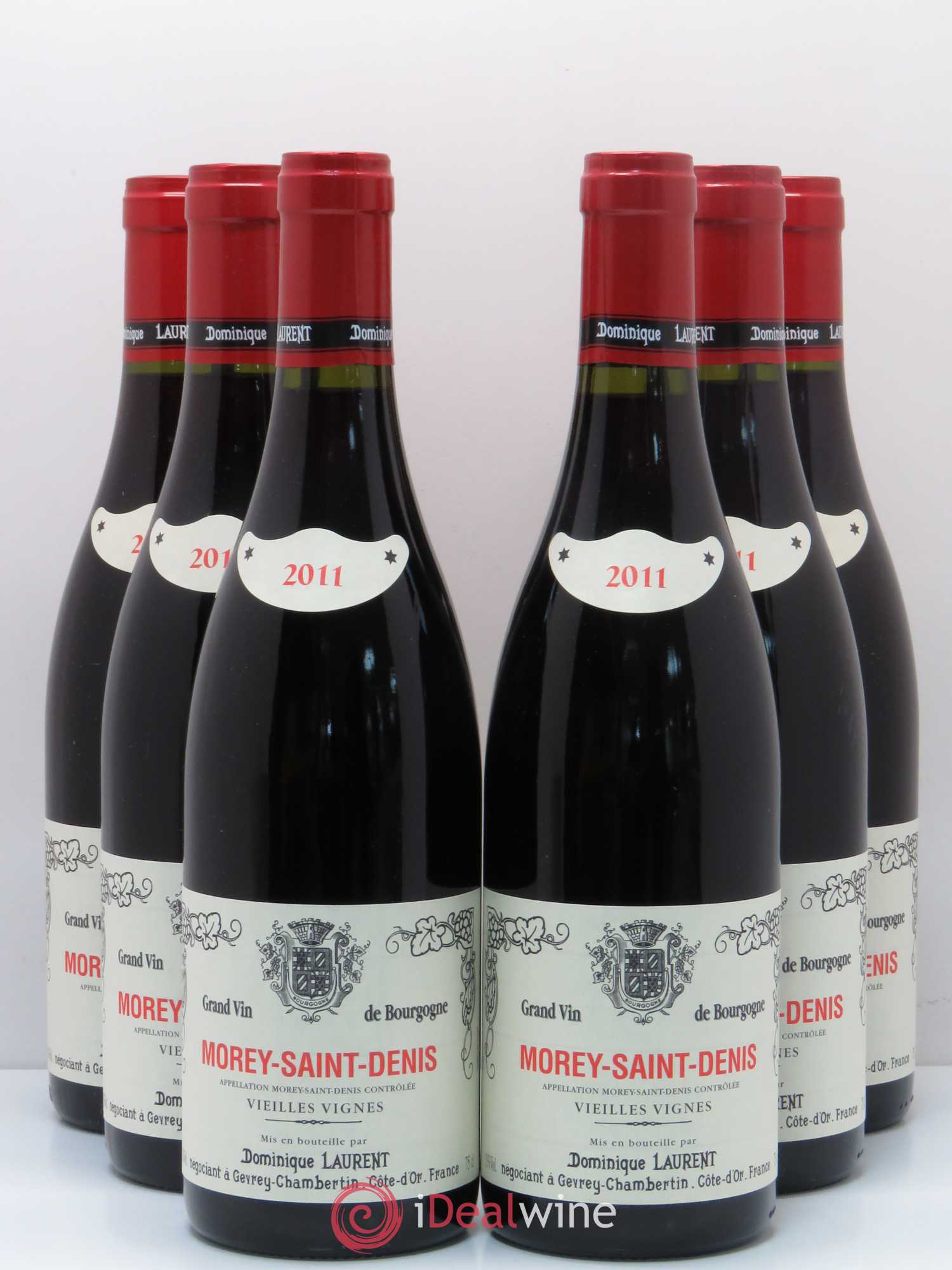 Morey-Saint-Denis Vieilles Vignes Dominique Laurent 2011 - Lot de 6 bouteilles - 0