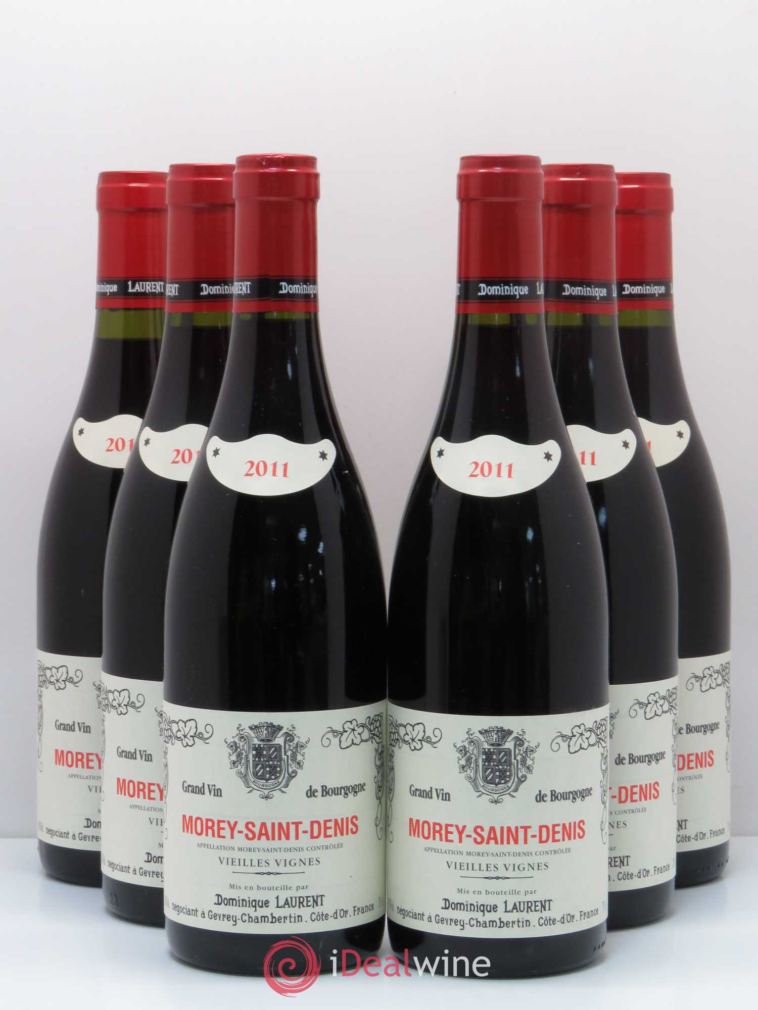 Morey-Saint-Denis Vieilles Vignes Dominique Laurent 2011 - Lot de 6 bouteilles - 0