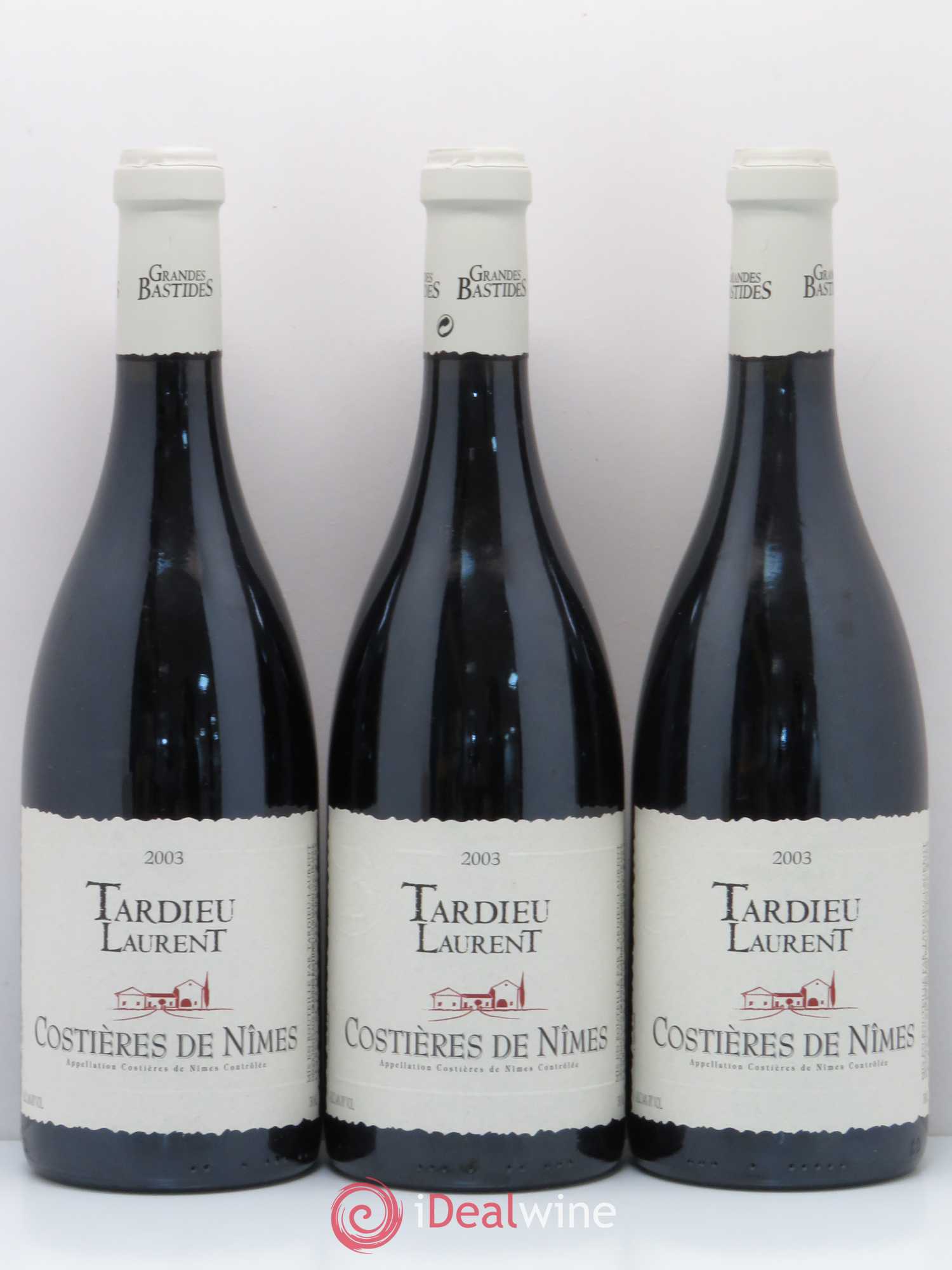 Costières de Nîmes Tardieu Laurent 2003 - Lot de 6 bouteilles - 2