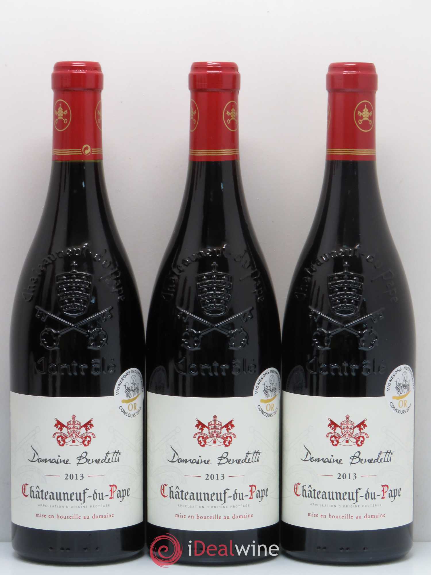 Châteauneuf-du-Pape Domaine Benedetti 2013 - Posten von 6 Flaschen - 1