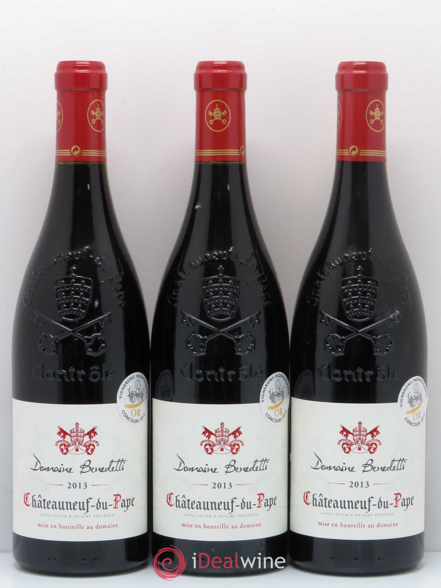 Châteauneuf-du-Pape Domaine Benedetti 2013 - Posten von 6 Flaschen - 2
