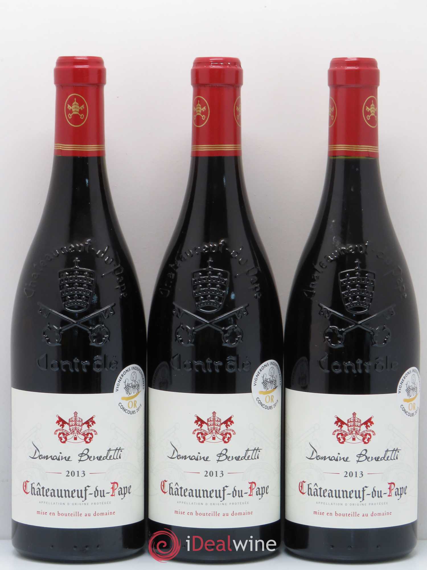 Châteauneuf-du-Pape Domaine Benedetti 2013 - Posten von 6 Flaschen - 2