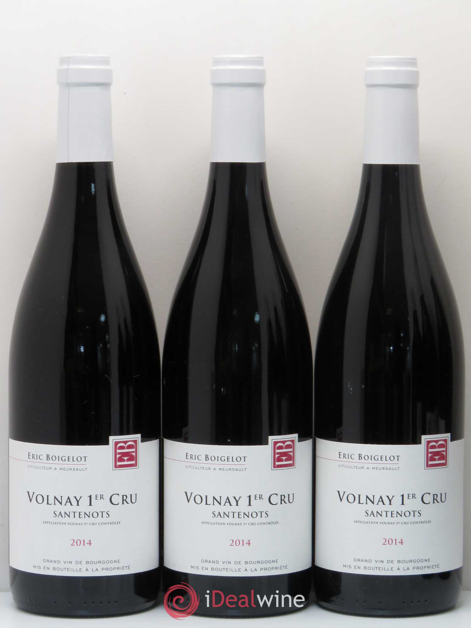 Volnay 1er Cru Santenots Domaine Boigelot 2014 - Posten von 6 Flaschen - 1