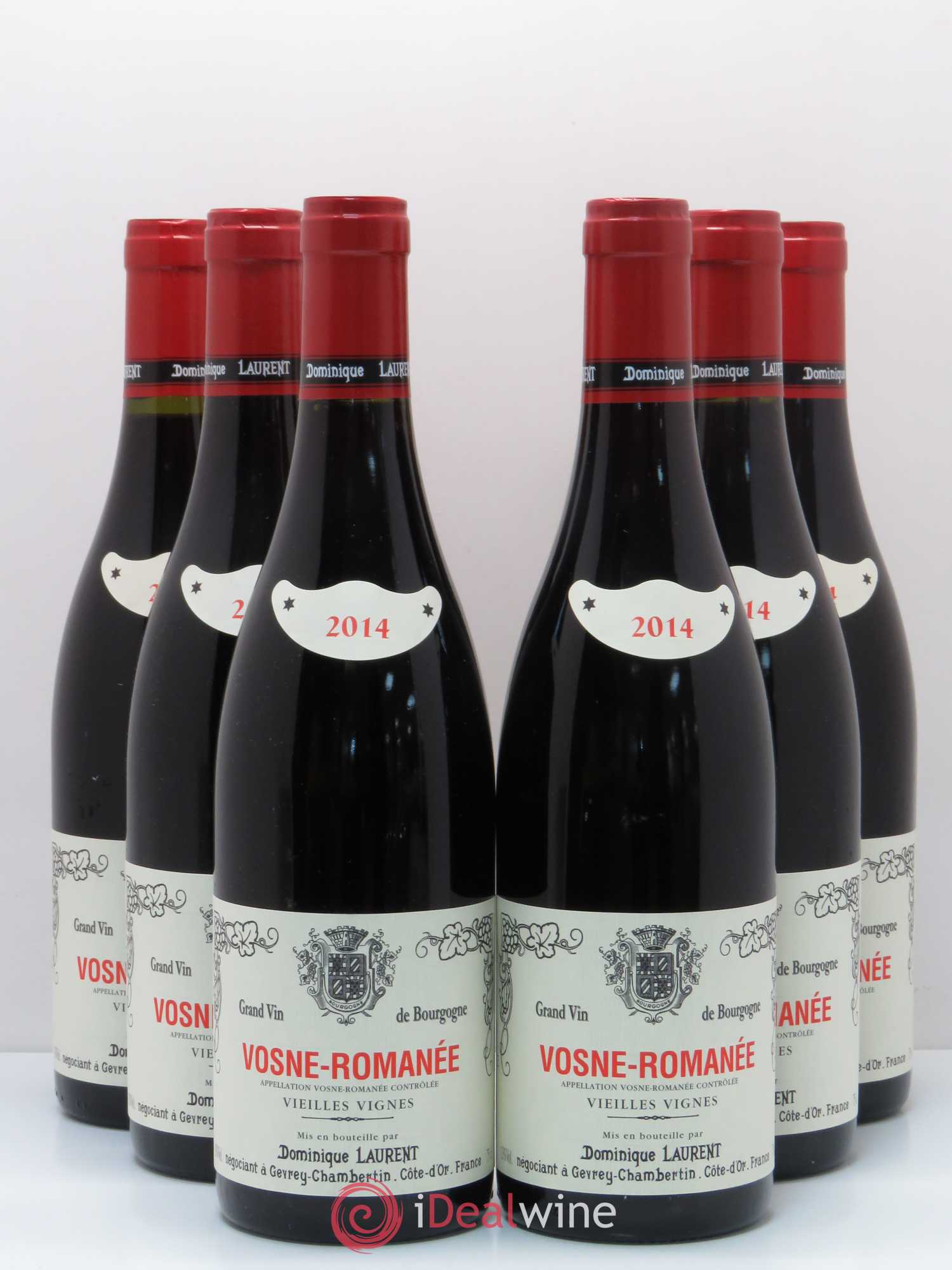Vosne-Romanée Vieilles Vignes Dominique Laurent 2014 - Lot de 6 bouteilles - 0