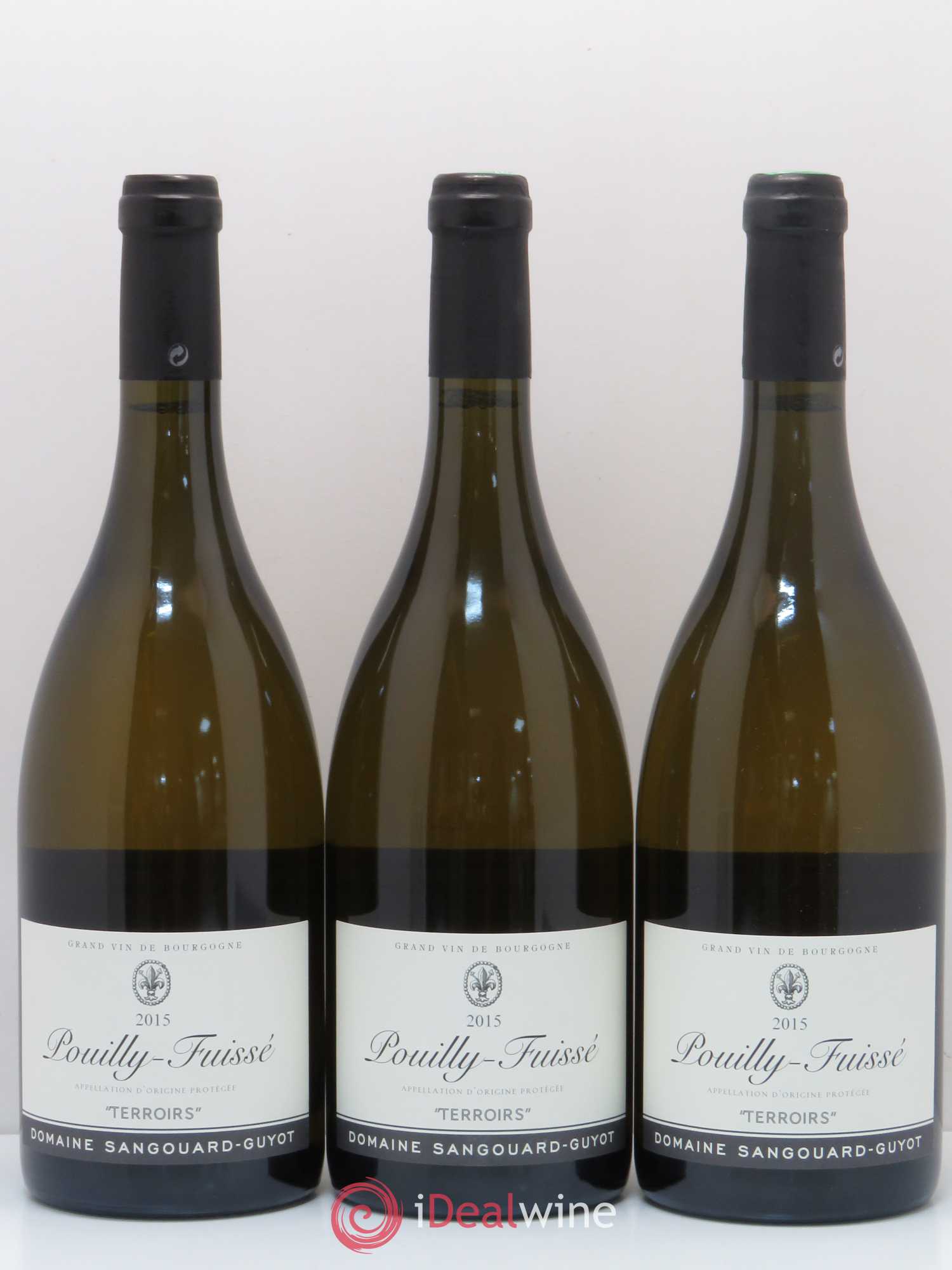 Pouilly-Fuissé Terroirs Domaine Sangouard Guyot 2015 - Posten von 6 Flaschen - 2