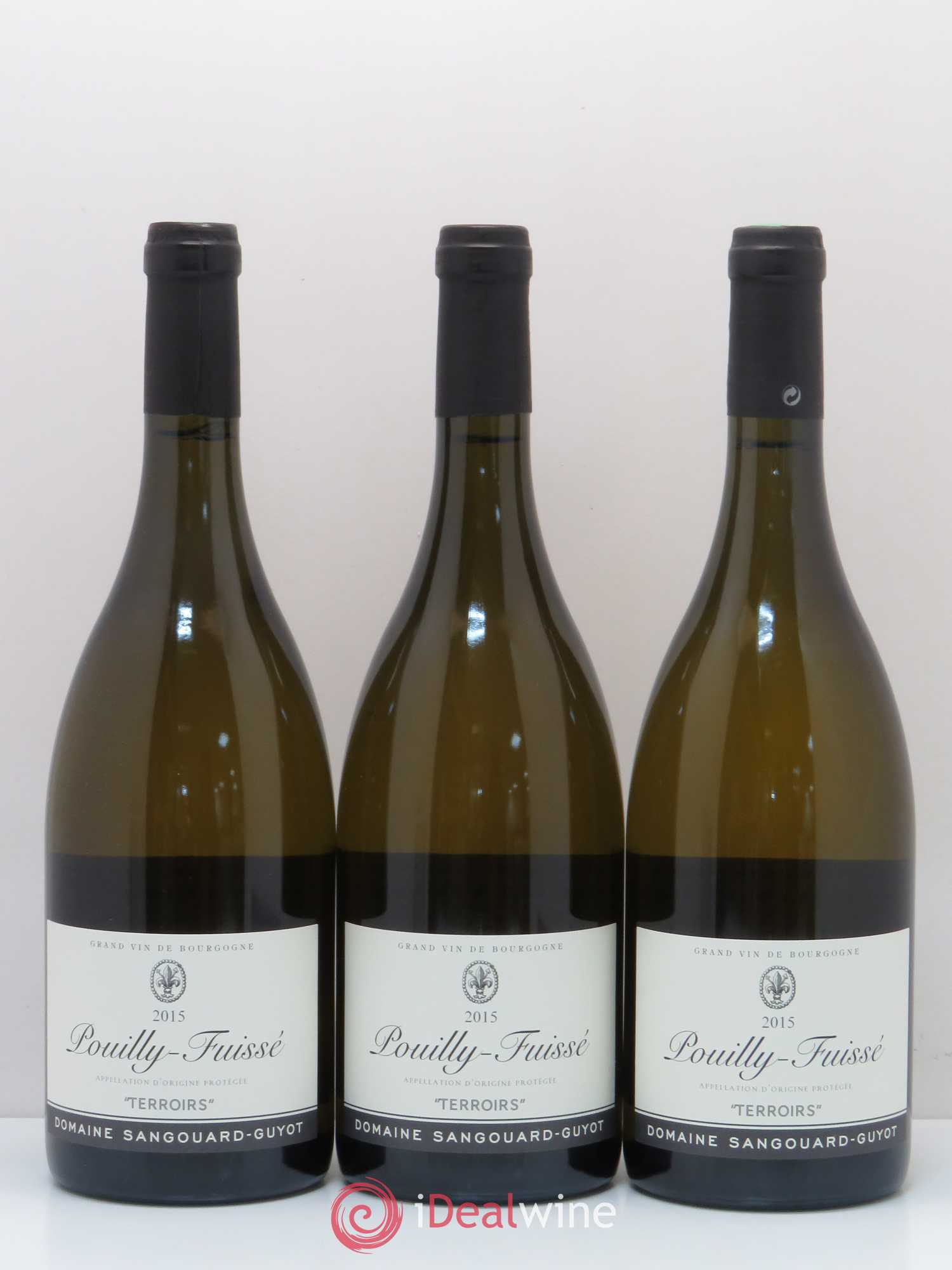 Pouilly-Fuissé Terroirs Domaine Sangouard Guyot 2015 - Posten von 6 Flaschen - 2