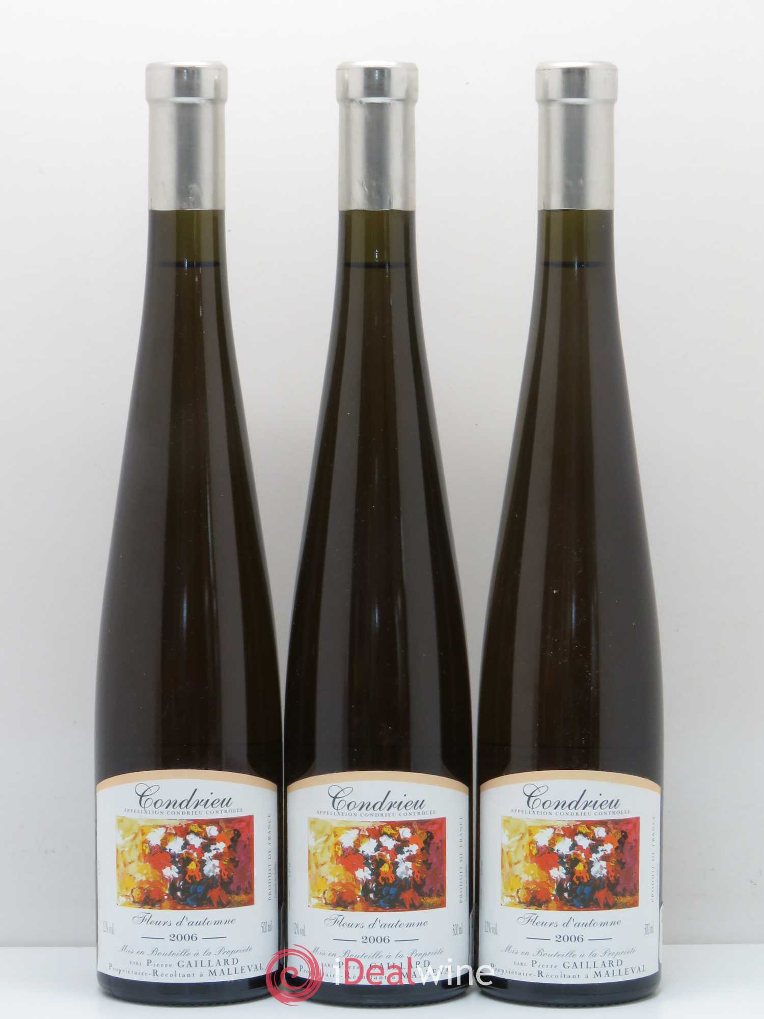 Condrieu Fleur d'Automne Pierre Gaillard 2006 - Posten von 3 Flaschen - 0