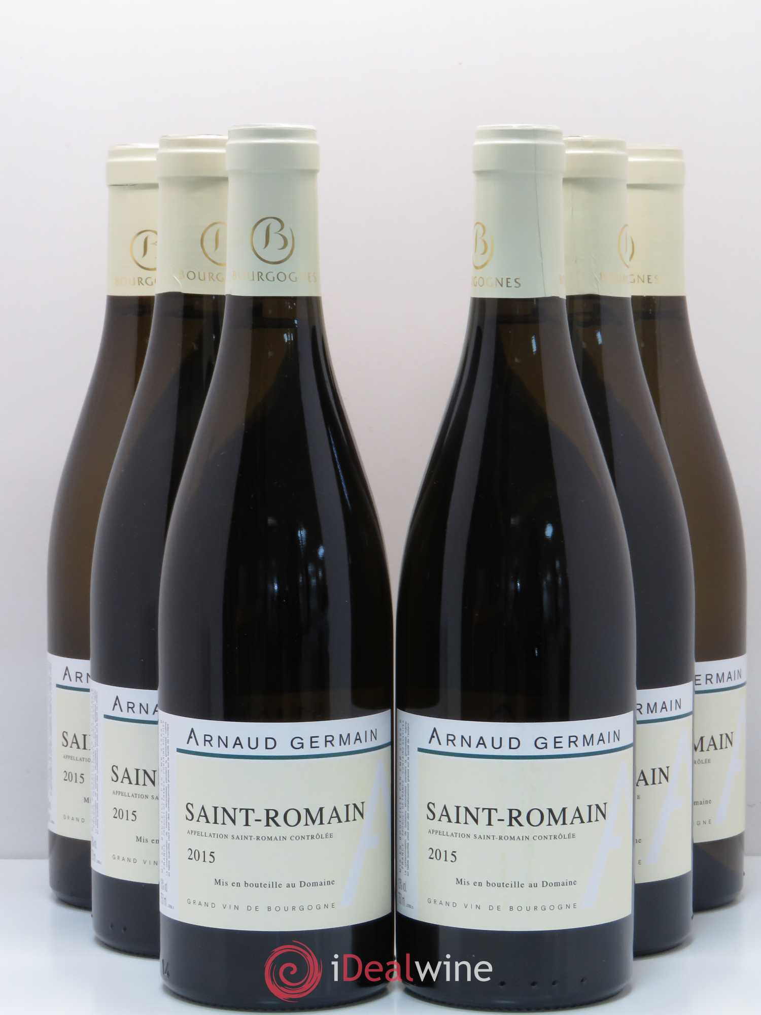 Saint-Romain Arnaud Germain 2015 - Posten von 6 Flaschen - 0