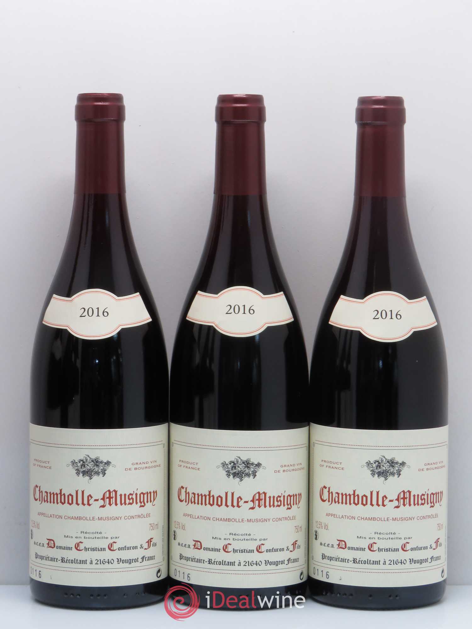 Chambolle-Musigny Christian Confuron 2016 - Posten von 6 Flaschen - 1