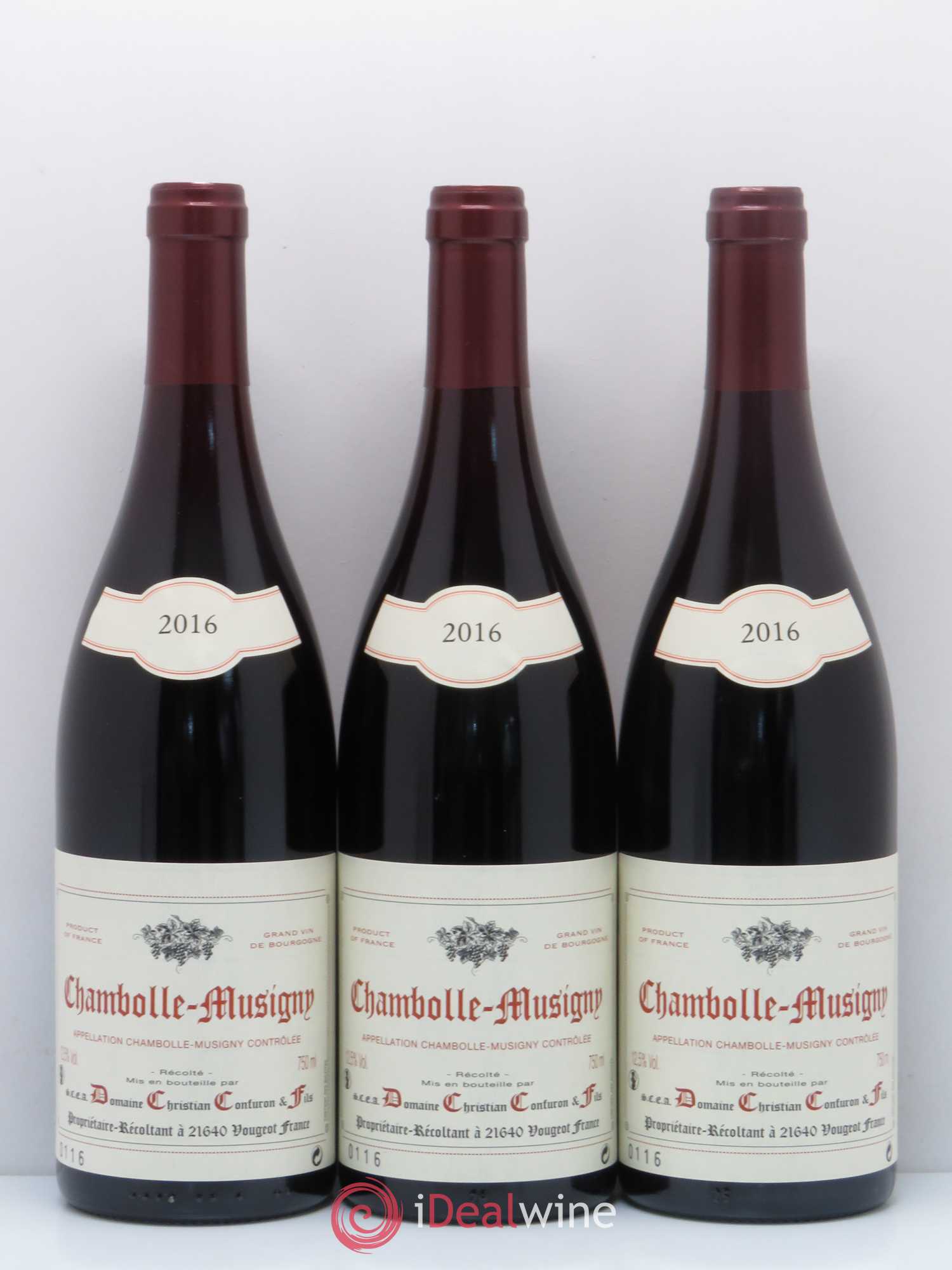 Chambolle-Musigny Christian Confuron 2016 - Posten von 6 Flaschen - 2
