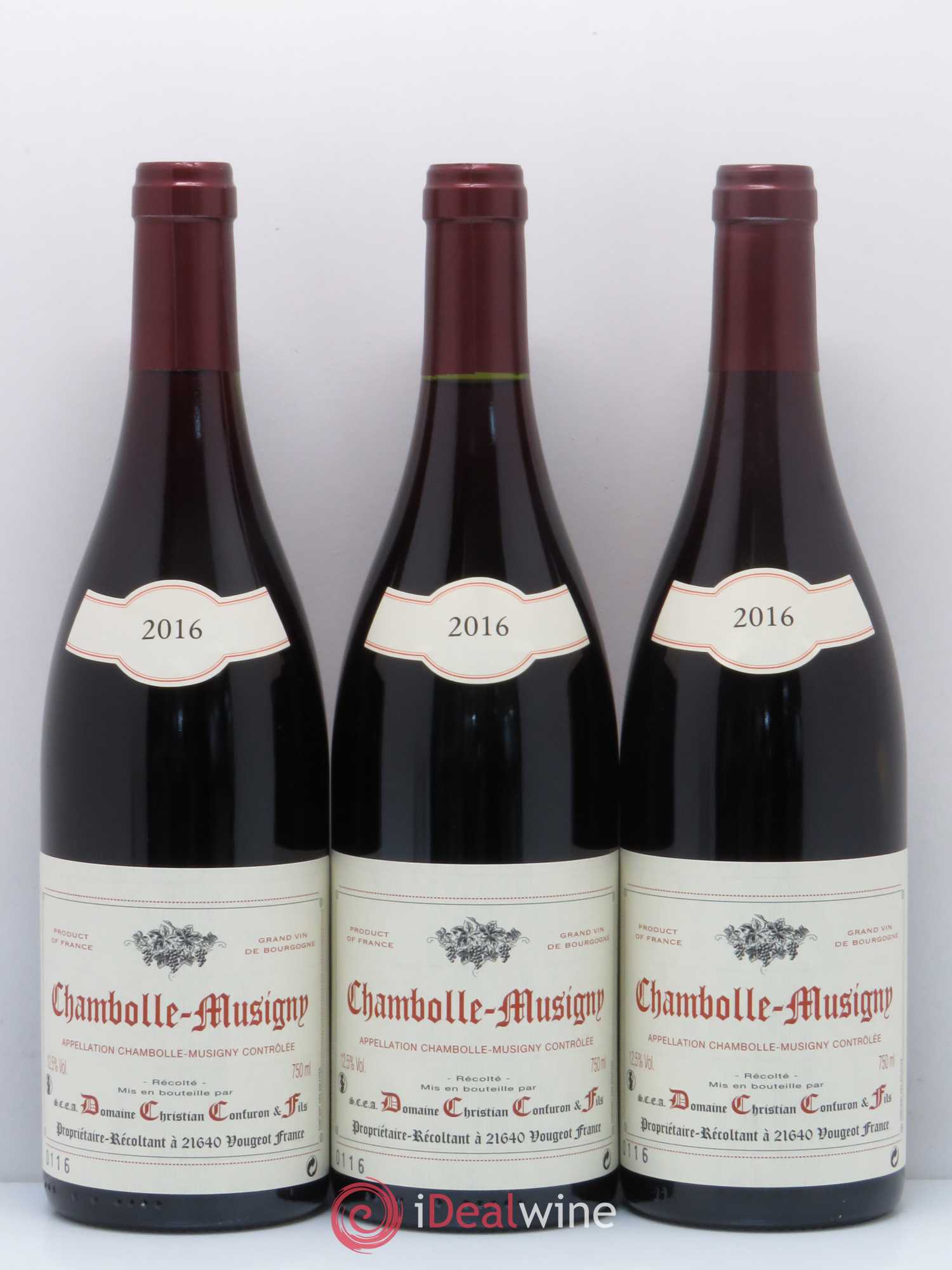 Chambolle-Musigny Christian Confuron 2016 - Lot de 6 bouteilles - 2