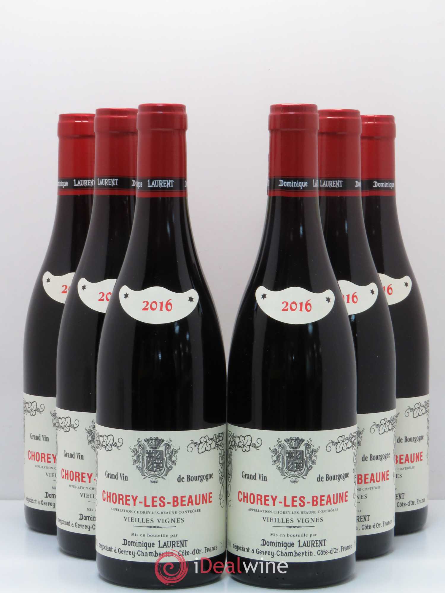 Chorey-lès-Beaune Vieilles Vignes Dominique Laurent 2016 - Lot de 6 bouteilles - 0