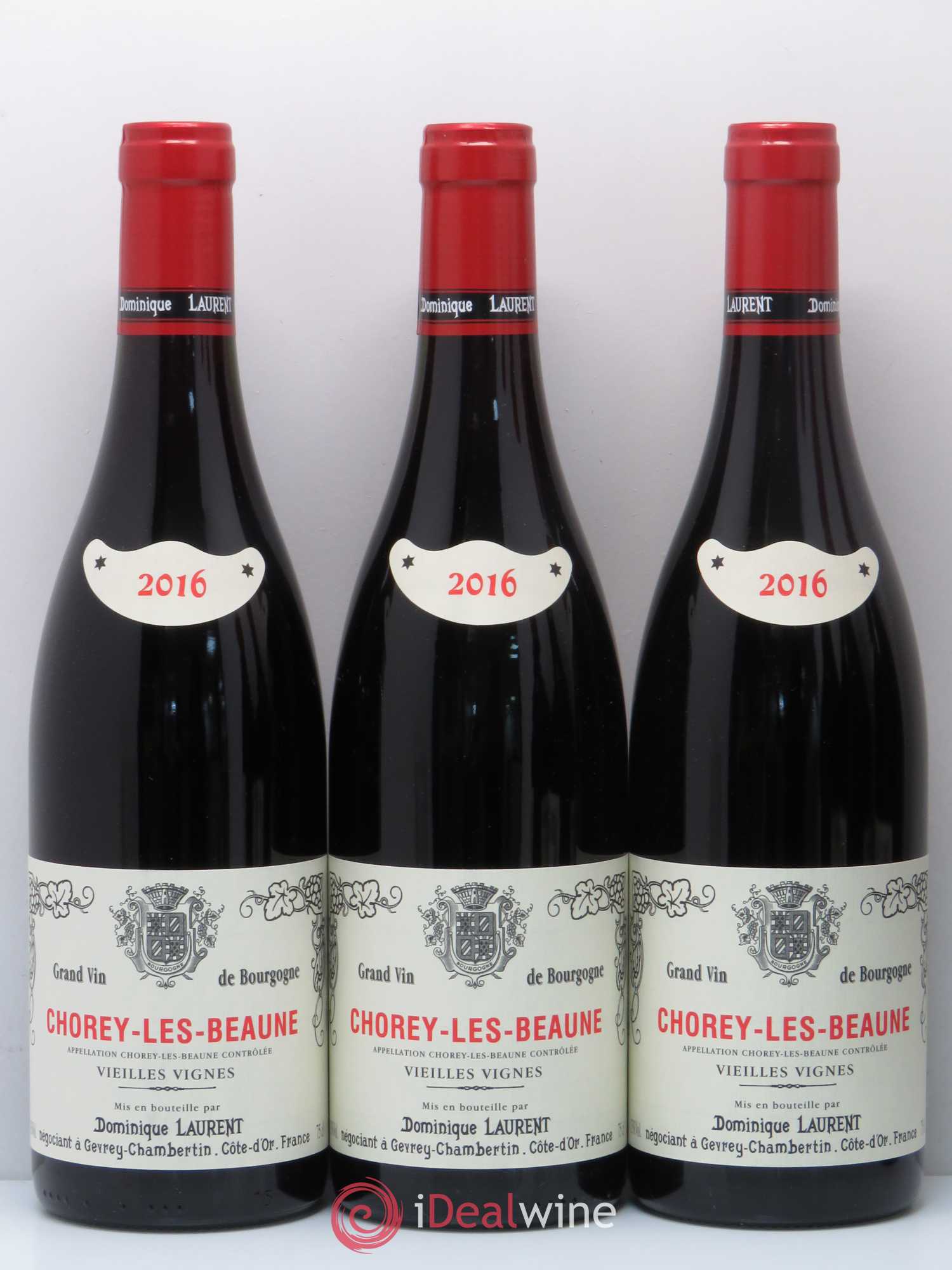 Chorey-lès-Beaune Vieilles Vignes Dominique Laurent 2016 - Lot de 6 bouteilles - 1