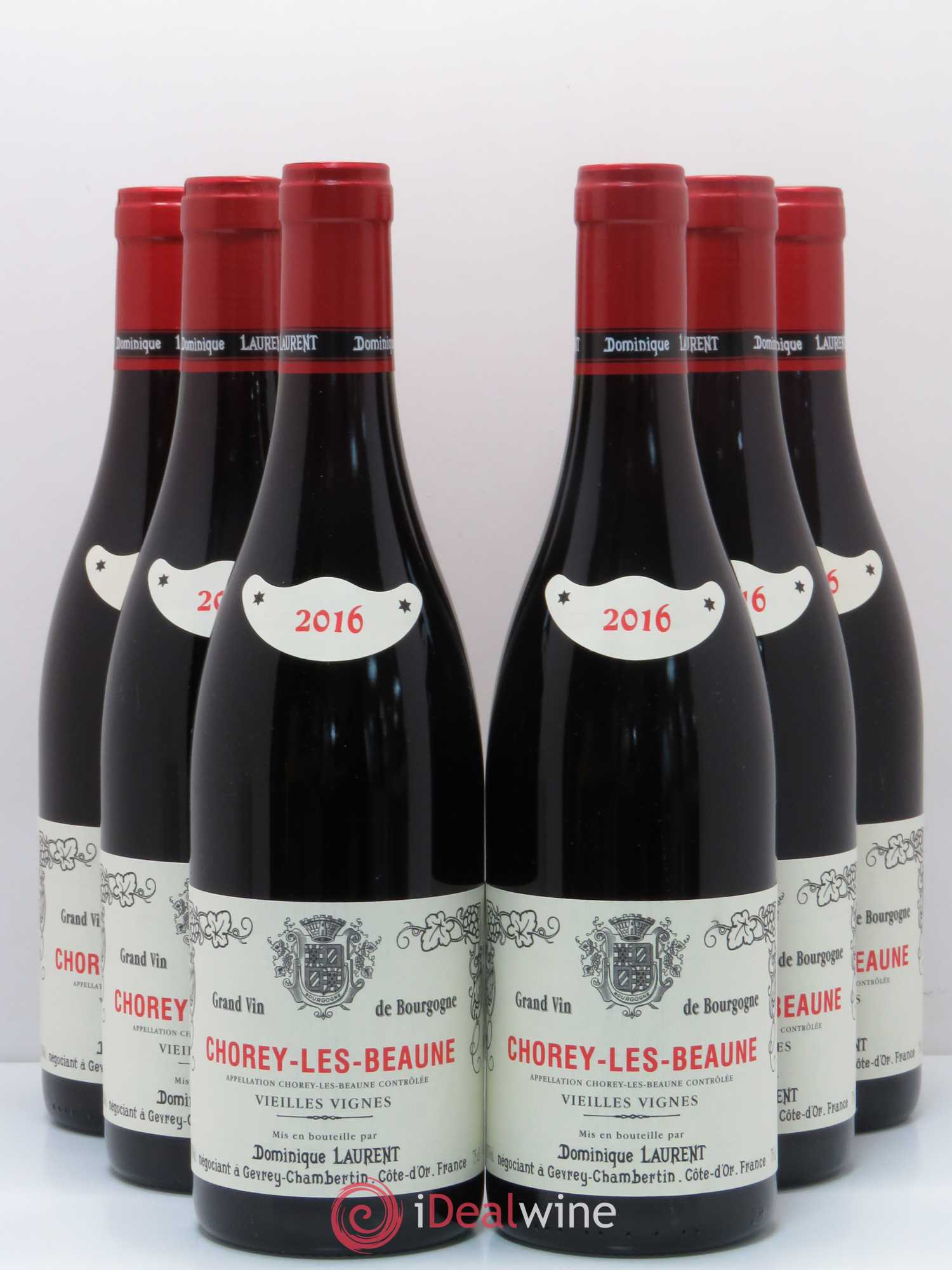 Chorey-lès-Beaune Vieilles Vignes Dominique Laurent 2016 - Lot de 6 bouteilles - 0