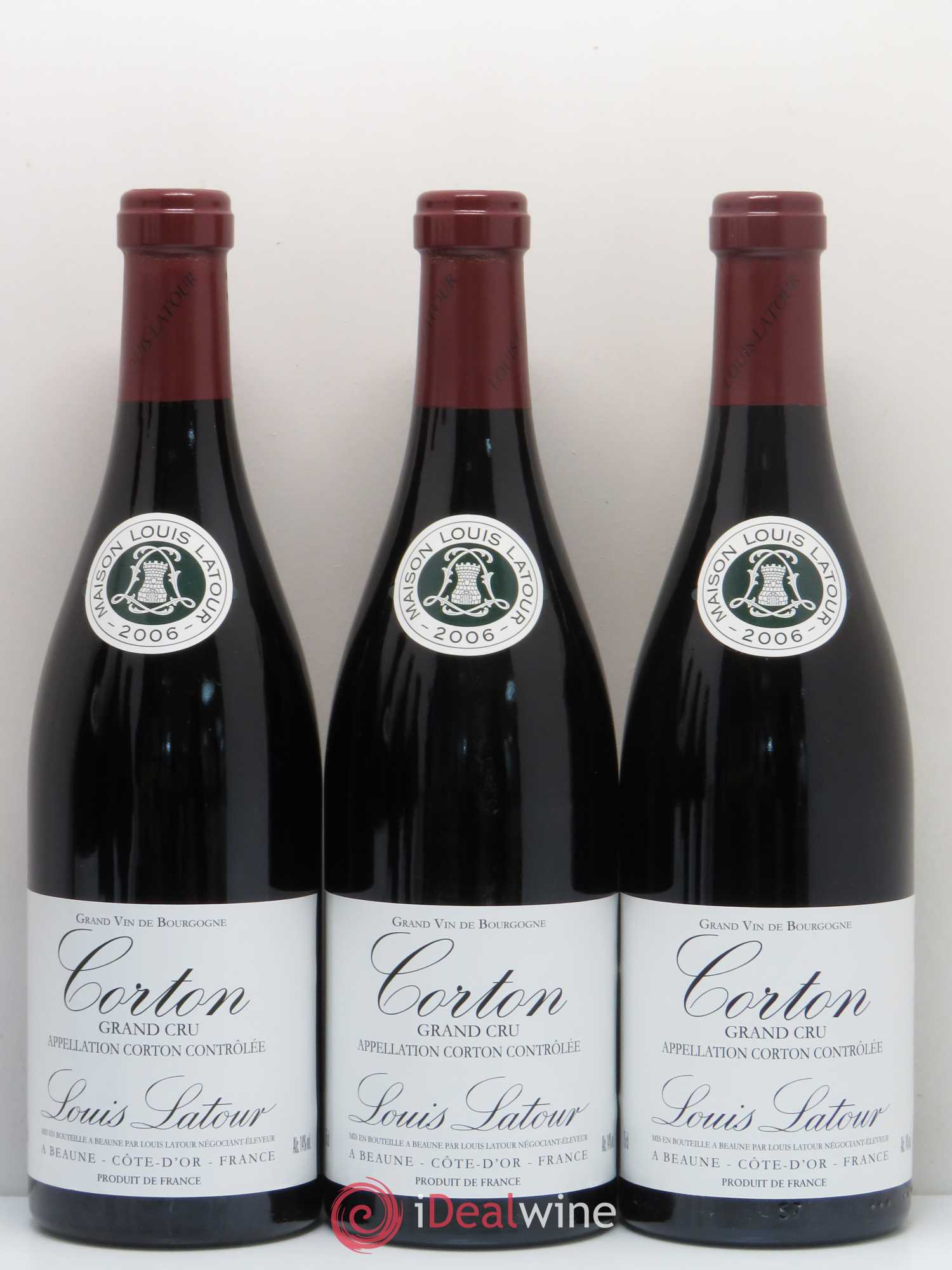 Corton Grand Cru Louis Latour 2006 - Lot de 6 bouteilles - 1