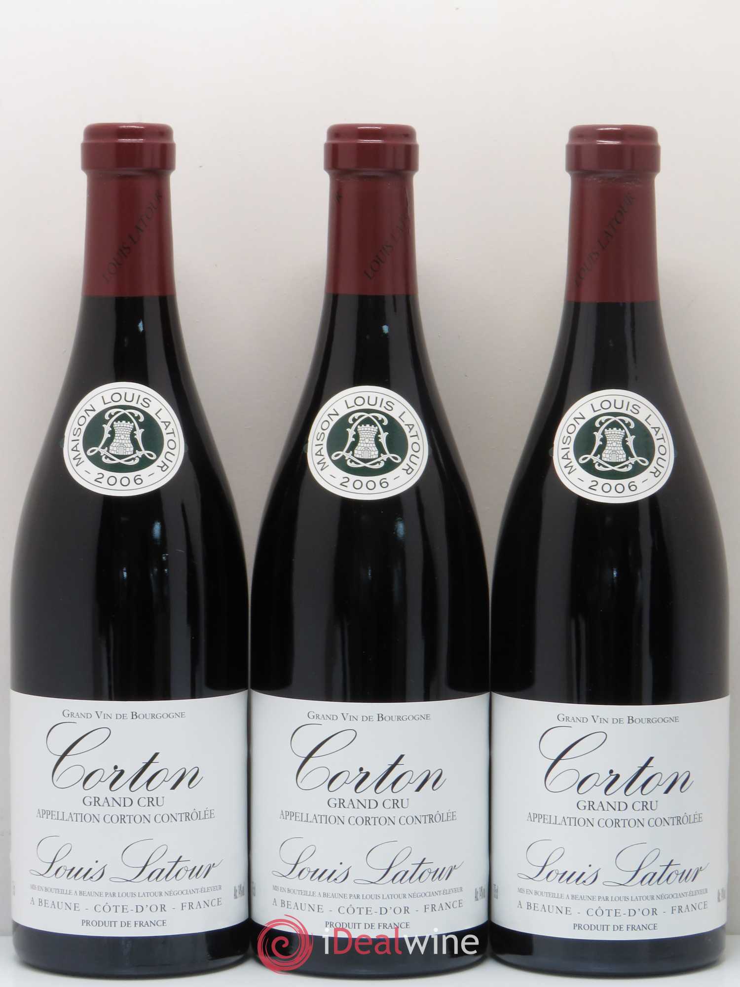 Corton Grand Cru Louis Latour 2006 - Lot de 6 bouteilles - 1