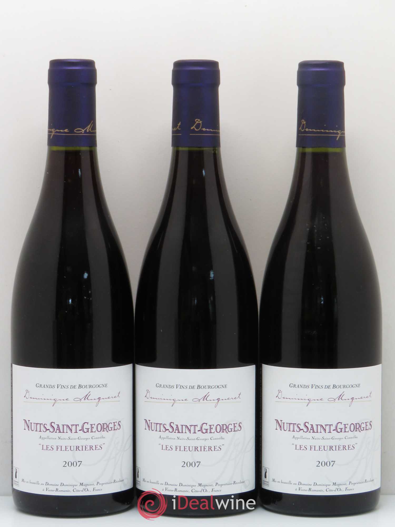 Nuits-Saint-Georges Les Fleurières Dominique Mugneret (Domaine) 2007 - Lot de 6 bouteilles - 2