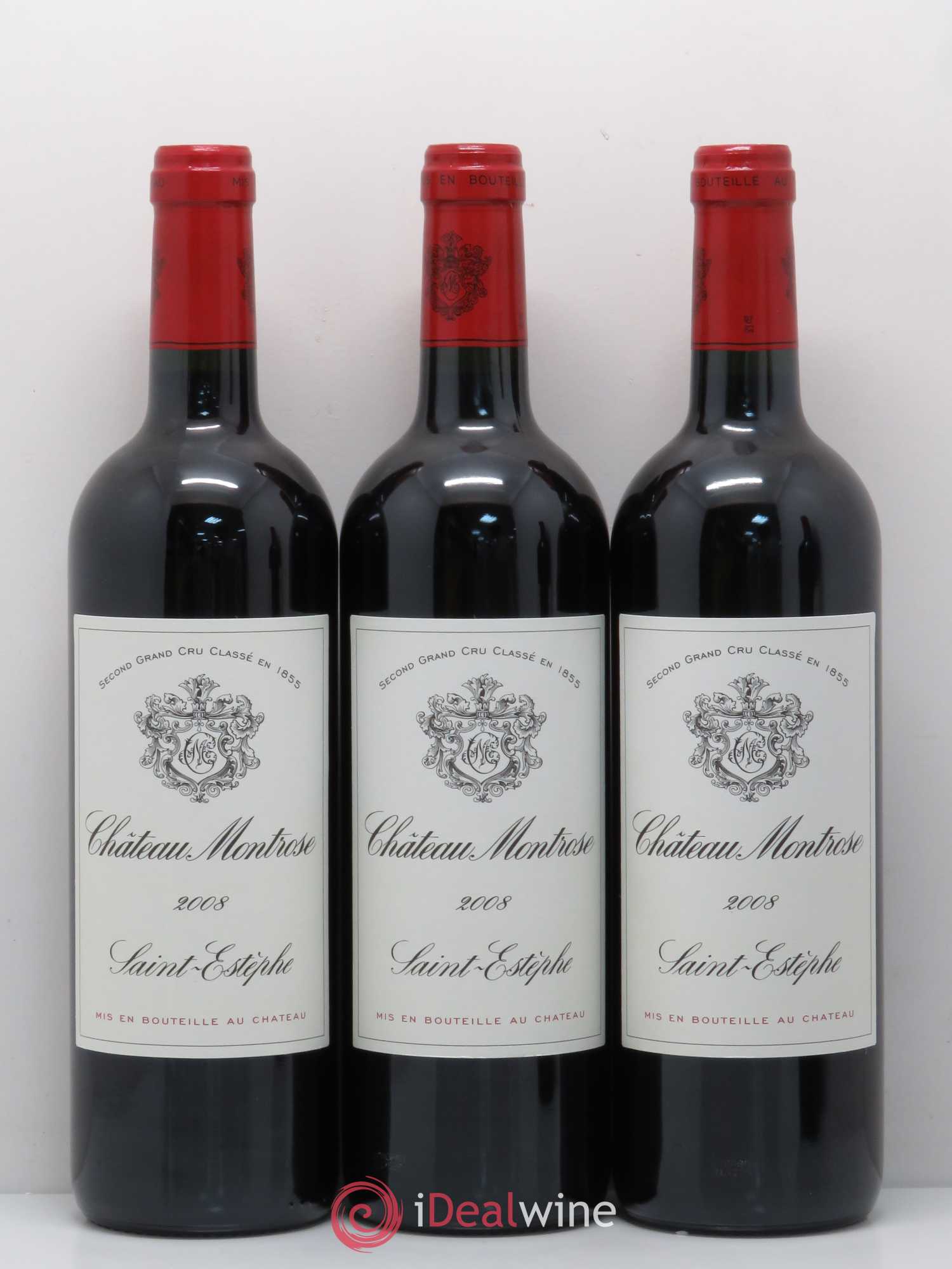 Château Montrose 2ème Grand Cru Classé 2008 - Lot de 12 bouteilles - 2