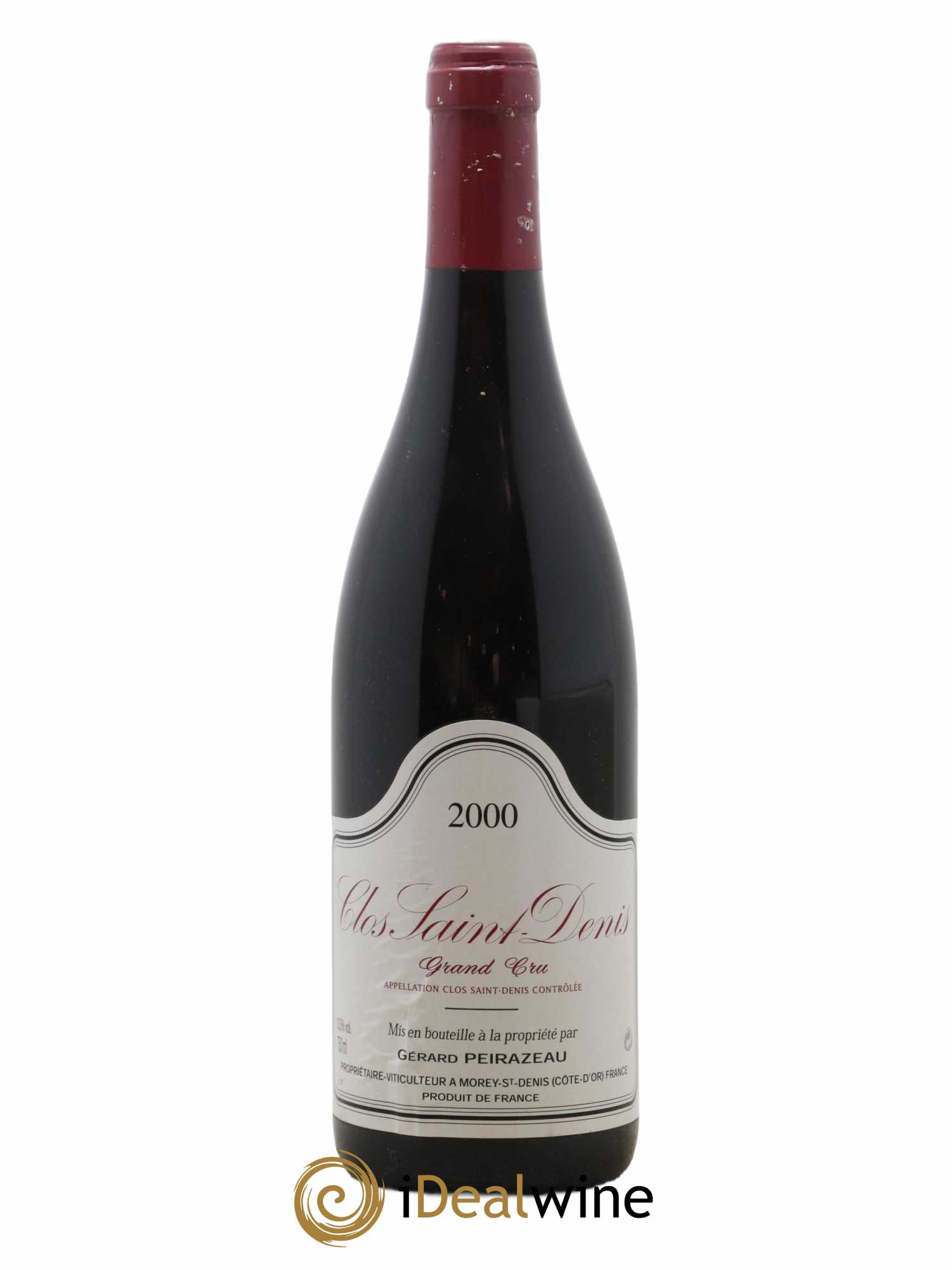Clos Saint-Denis Grand Cru Peirazeau (Domaine) 2000 - Lot de 1 bouteille - 0