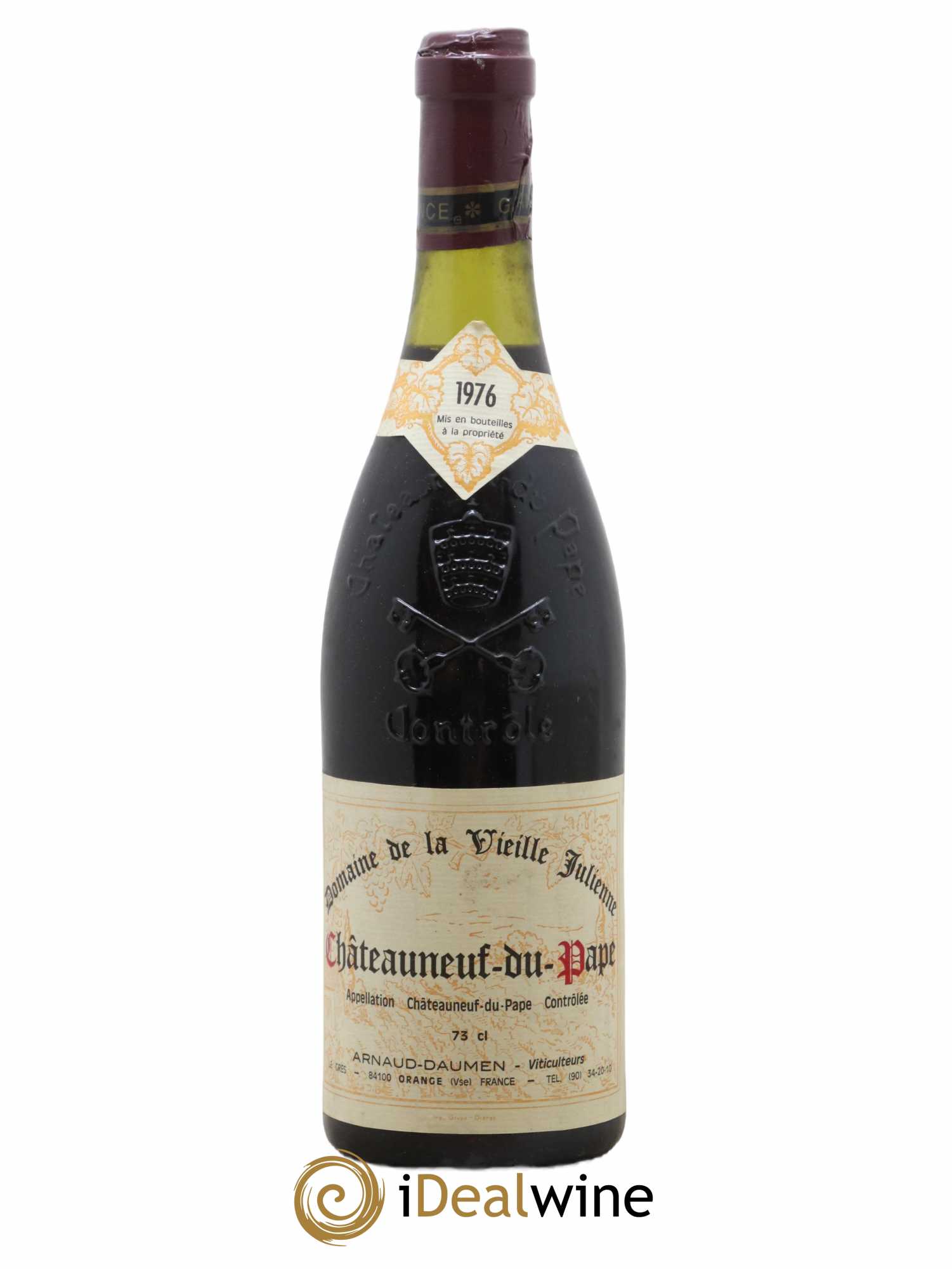 Châteauneuf-du-Pape Vieille Julienne (Domaine de la) Jean-Paul Daumen 1976 - Lot de 1 bouteille - 0