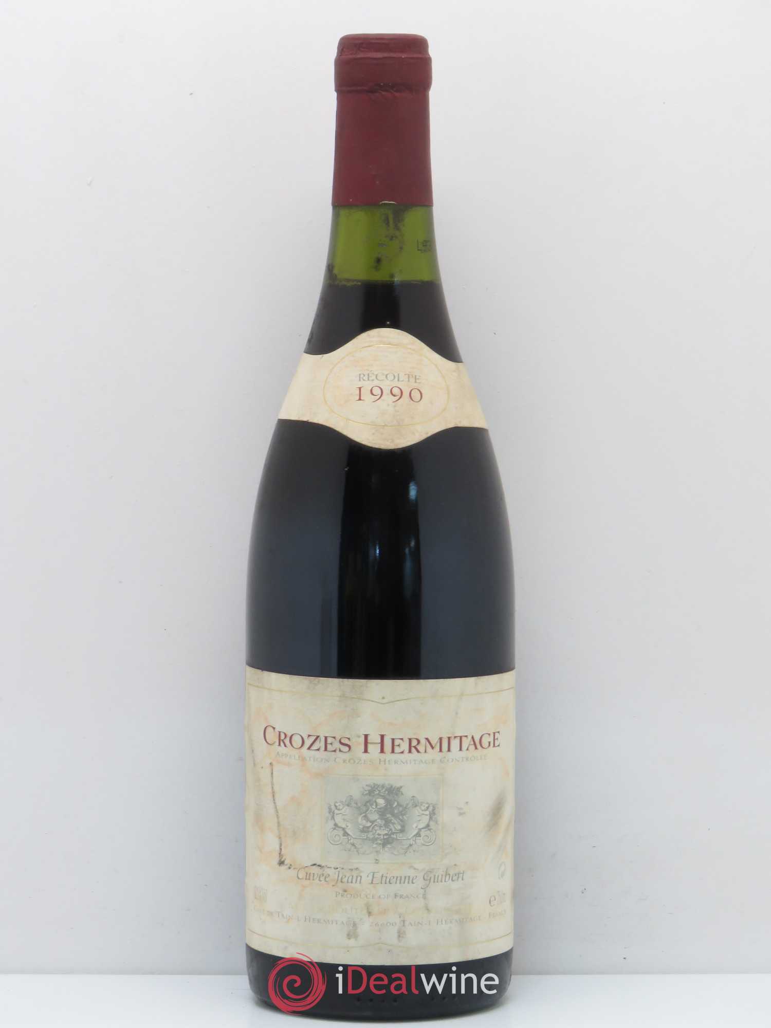 Crozes-Hermitage Jean Etienne Guibert Cave de Tain 1990 - Lot de 1 bouteille - 0
