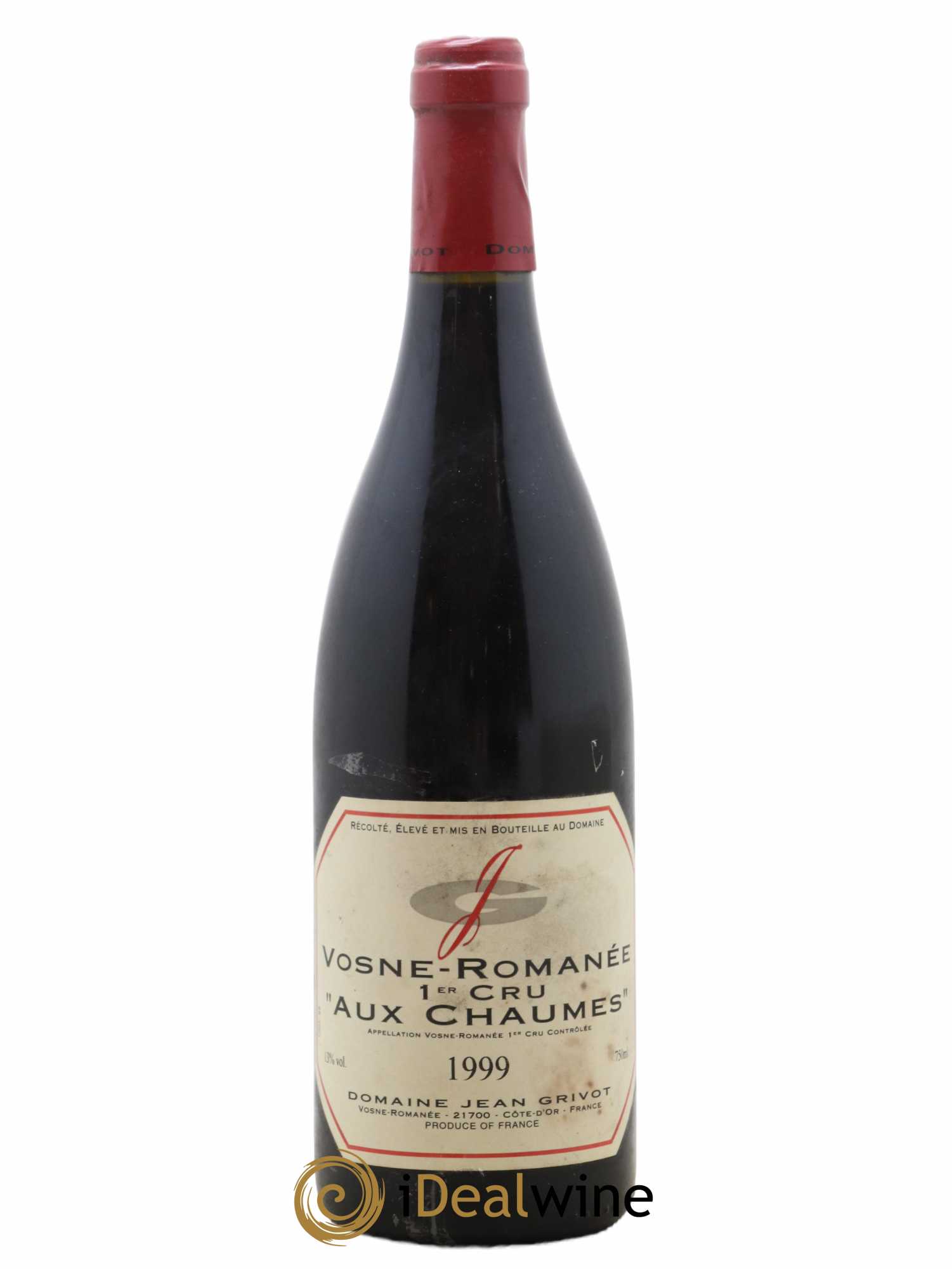 Vosne-Romanée 1er Cru Aux Chaumes Jean Grivot 1999 - Lot de 1 bouteille - 0